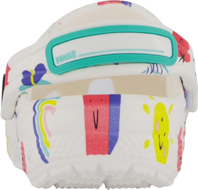 Classic Doodle Print Clog T White/multi - Bild 5