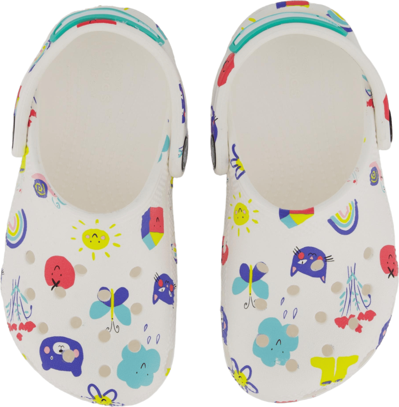 Classic Doodle Print Clog T White/multi - Bild 6