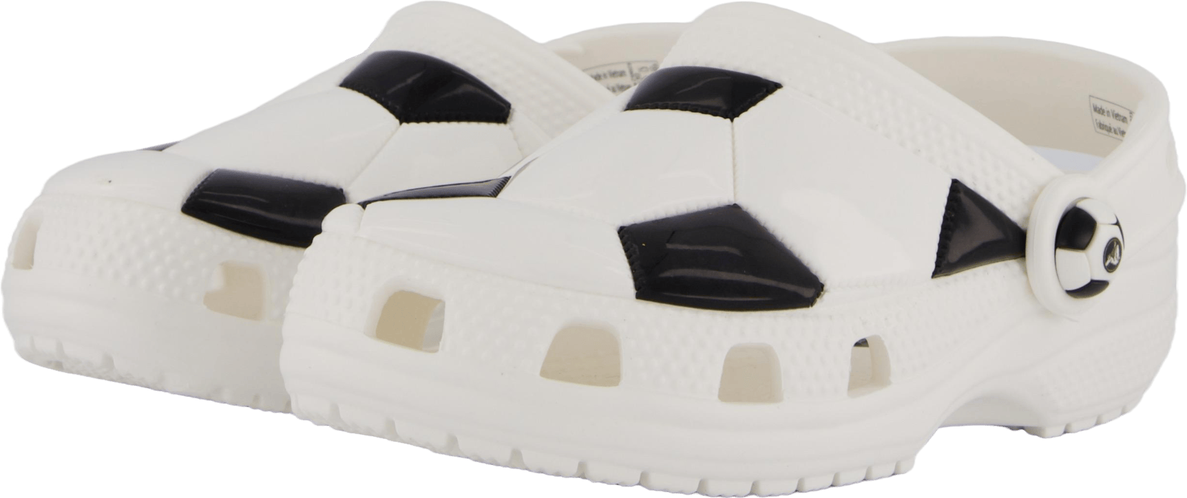 Classic Soccer Ball Clog T White/black - Bild 2