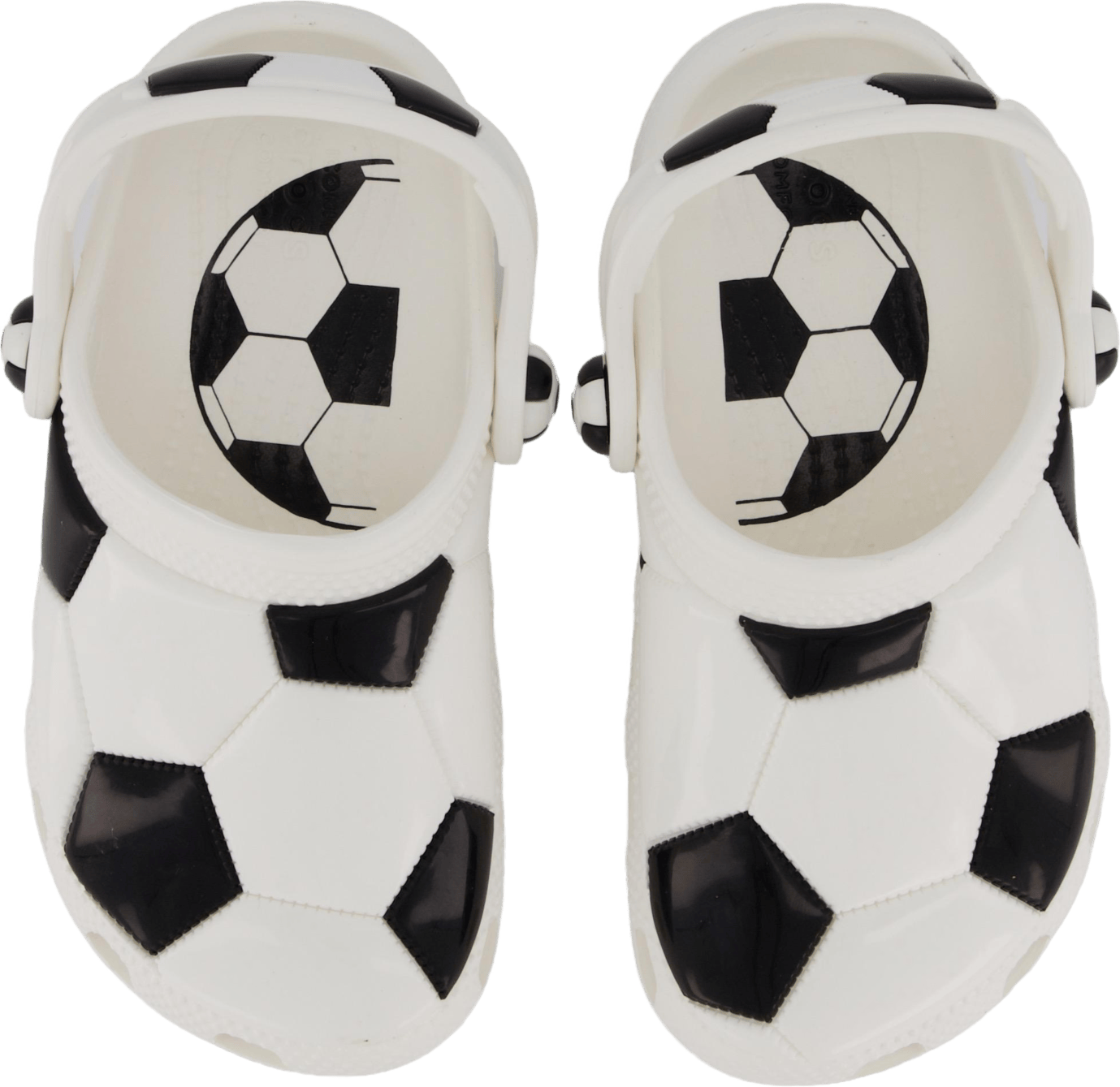 Classic Soccer Ball Clog T White/black - Bild 6