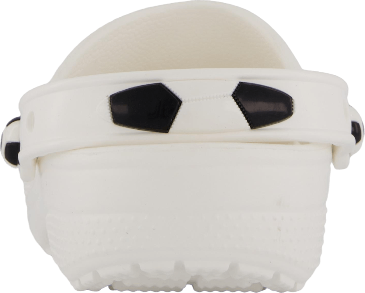 Classic Soccer Ball Clog K White/black