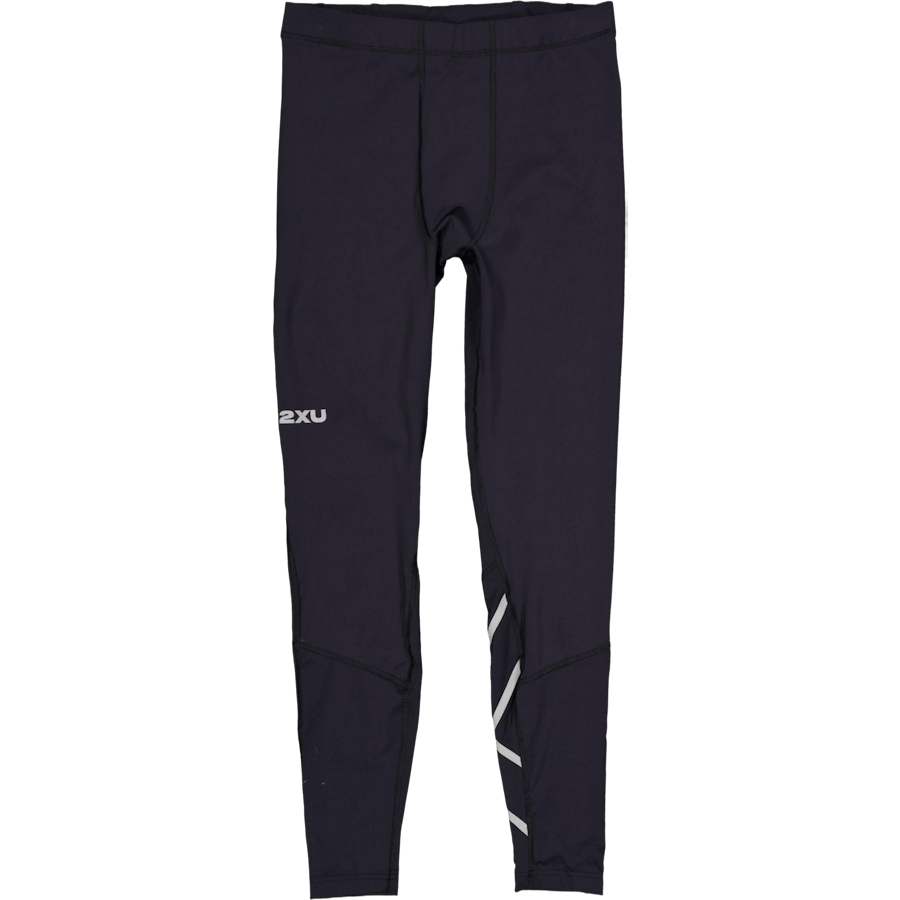 Aero Compression Tights Black/silver Reflective
