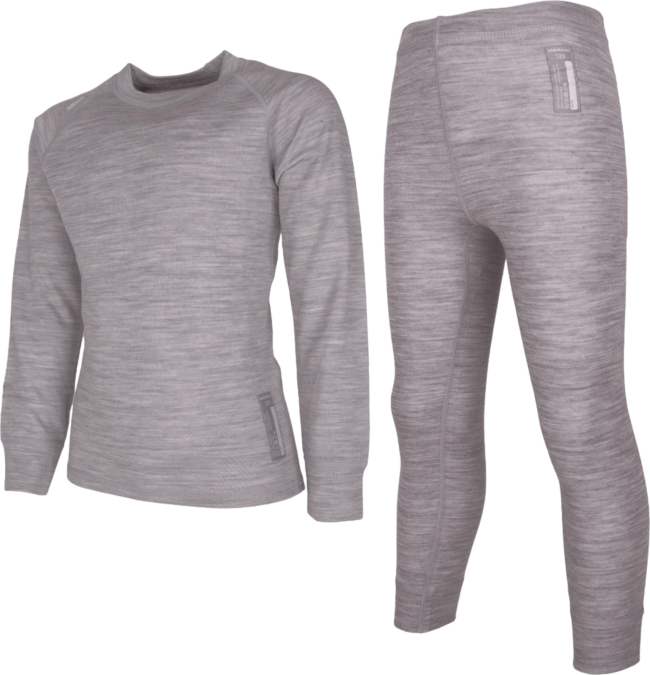 Merino Set Grey Melange