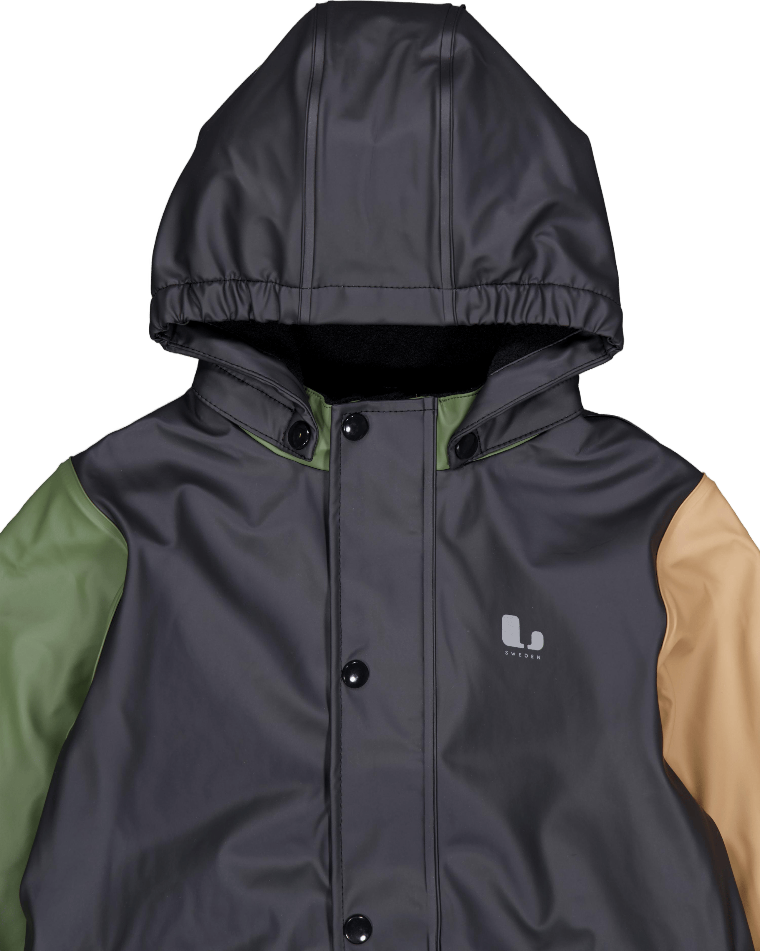 Fagerhult Rain Baby Overall, F Anth/green - Bild 3