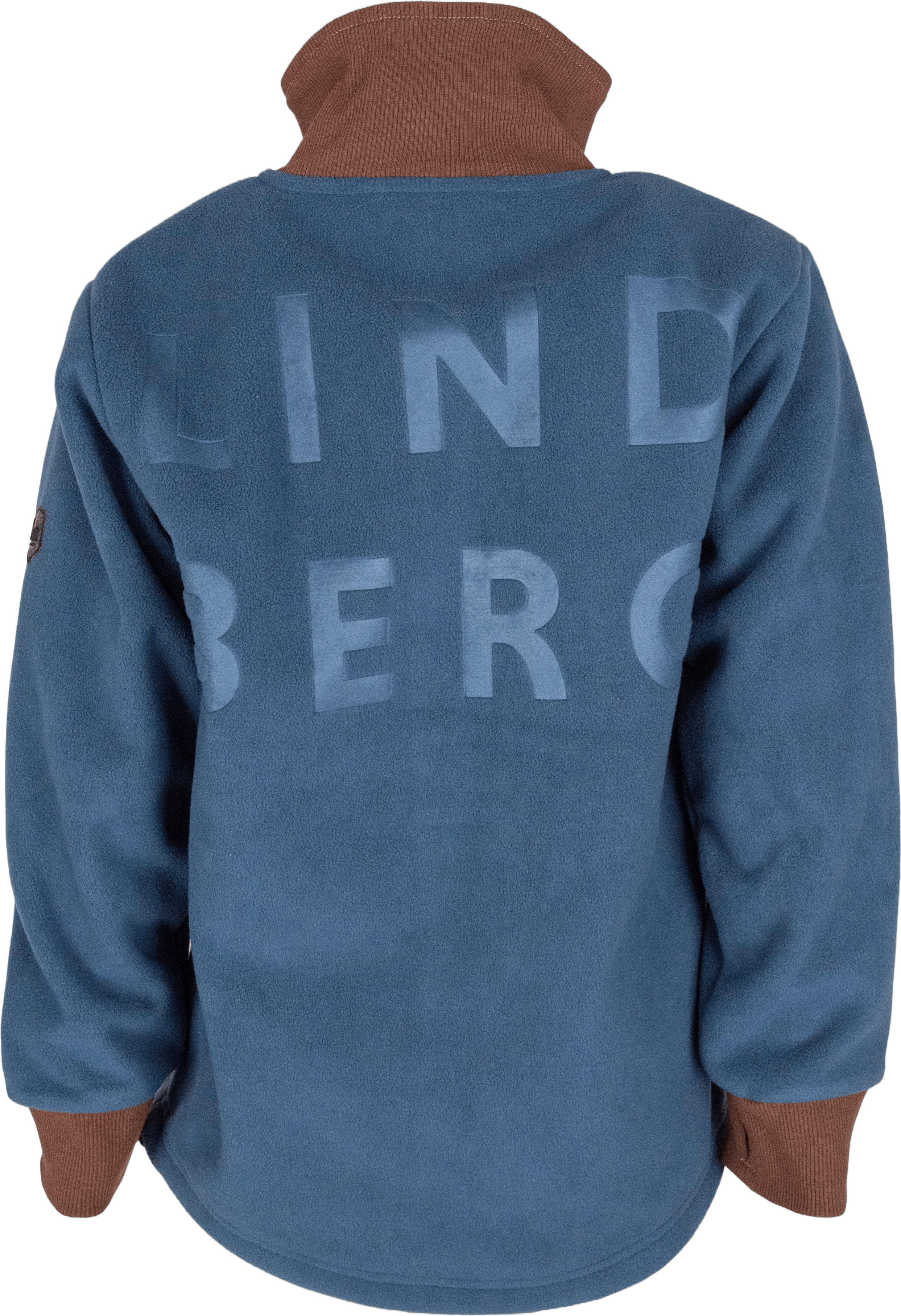 Stormy Jacket, Windfleece Grey/dark Blue - Bild 2