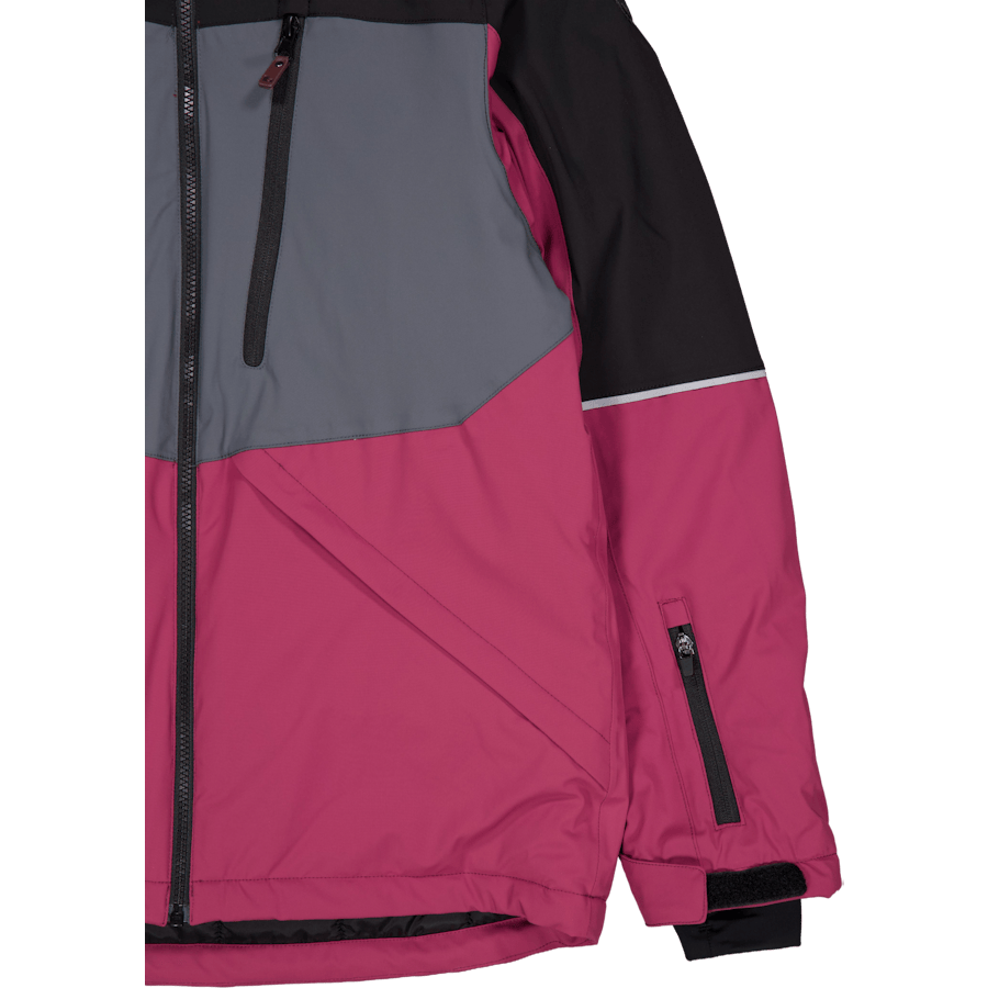 Alpine Winter Jacket Black/cerise - Bild 4