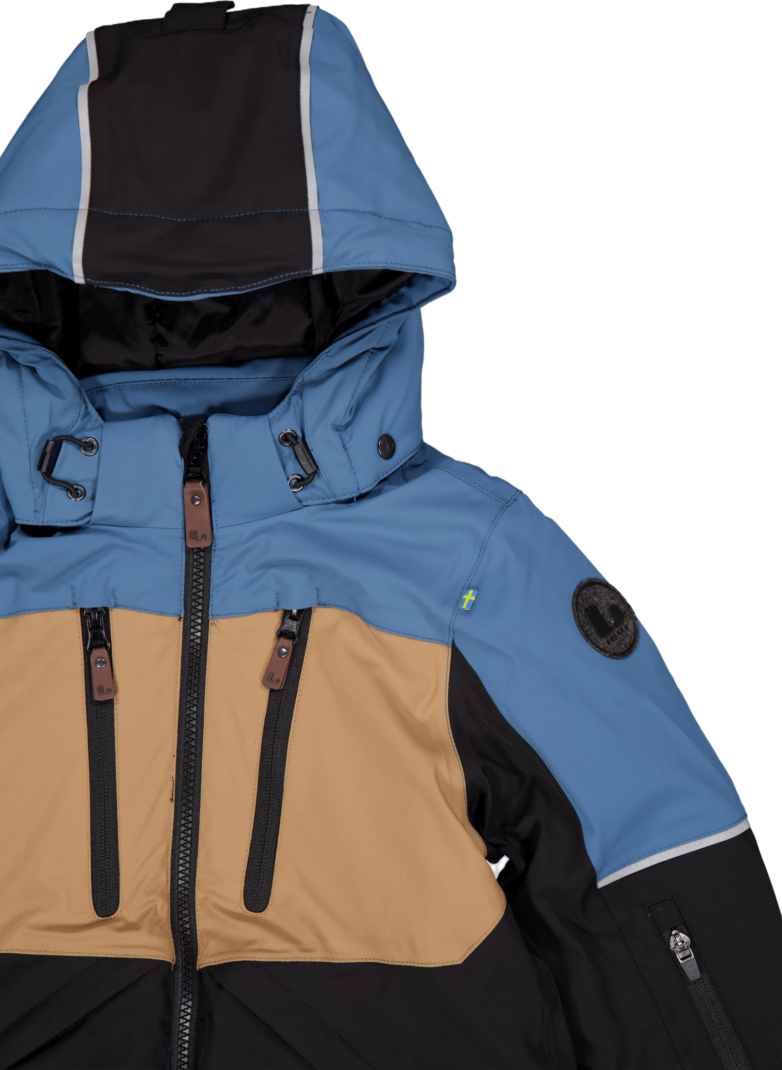 Alpine Winter Jacket Blue/black - Bild 3