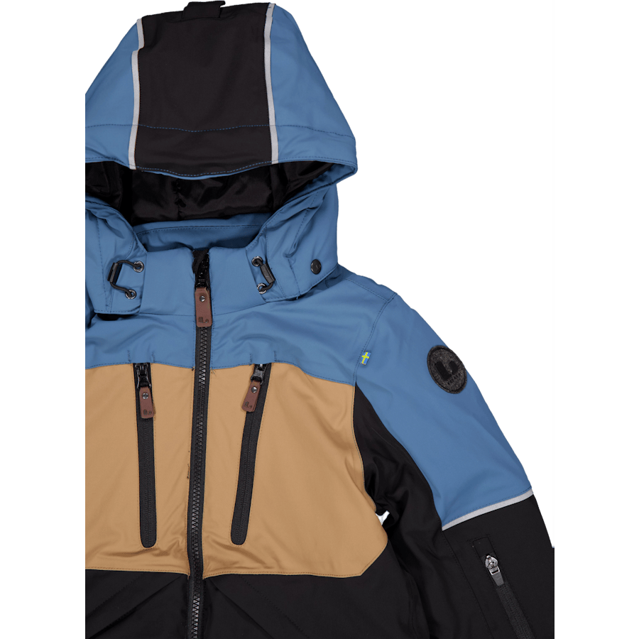Alpine Winter Jacket Blue/black - Bild 3