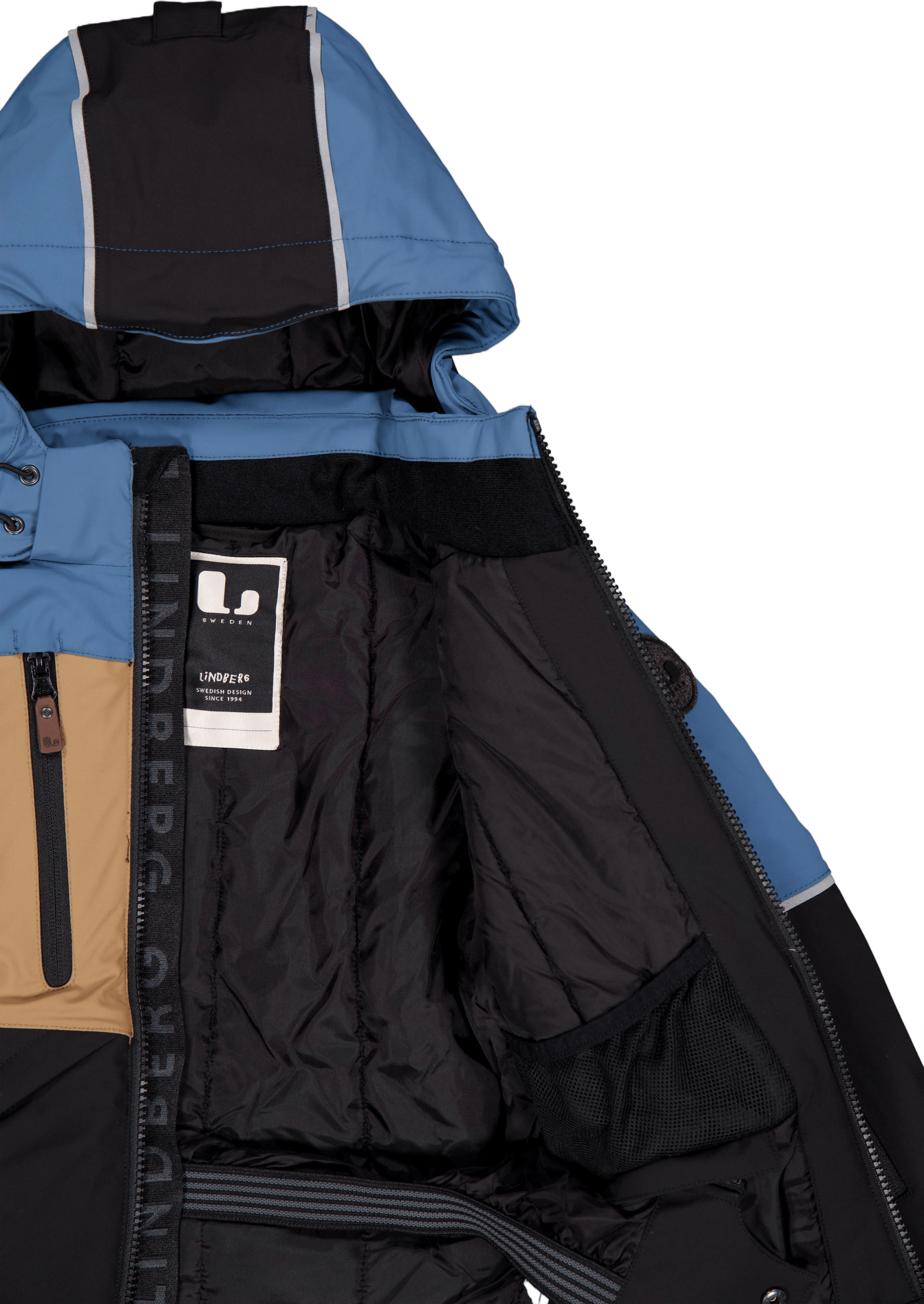 Alpine Winter Jacket Blue/black - Bild 4