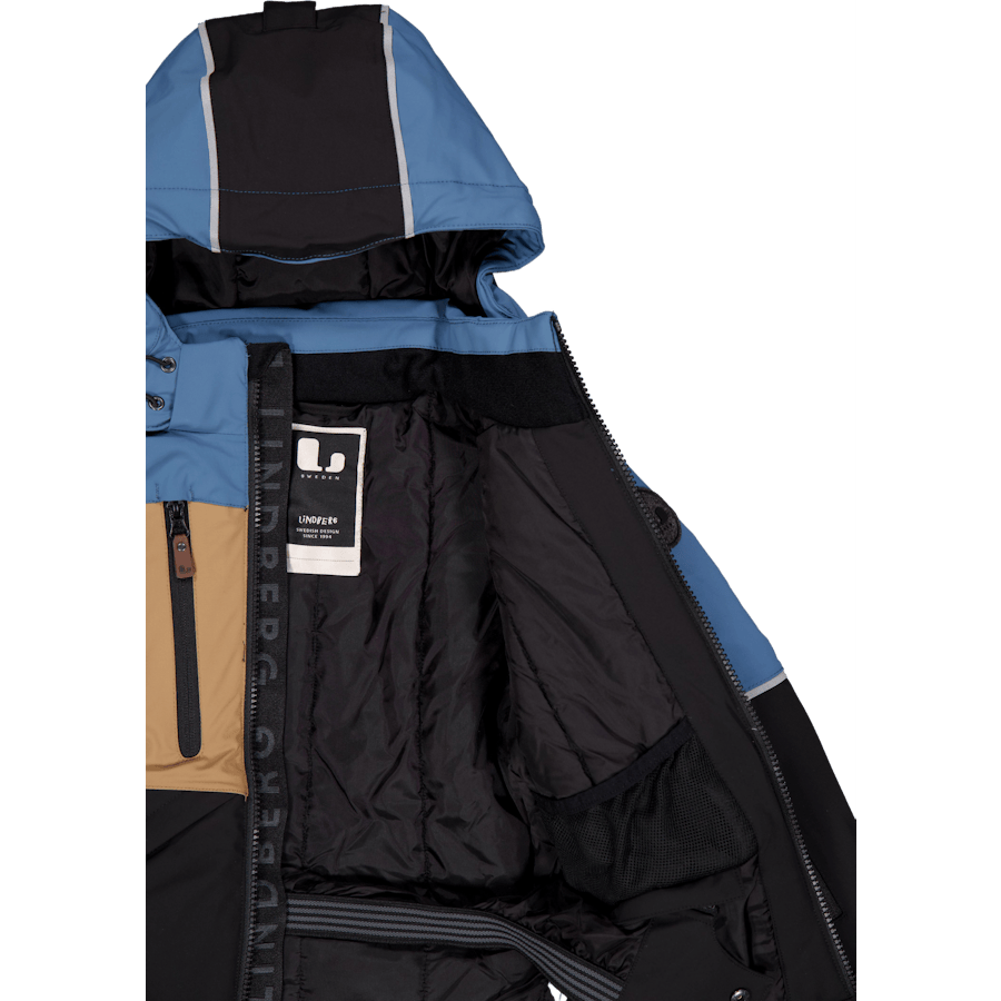 Alpine Winter Jacket Blue/black - Bild 4