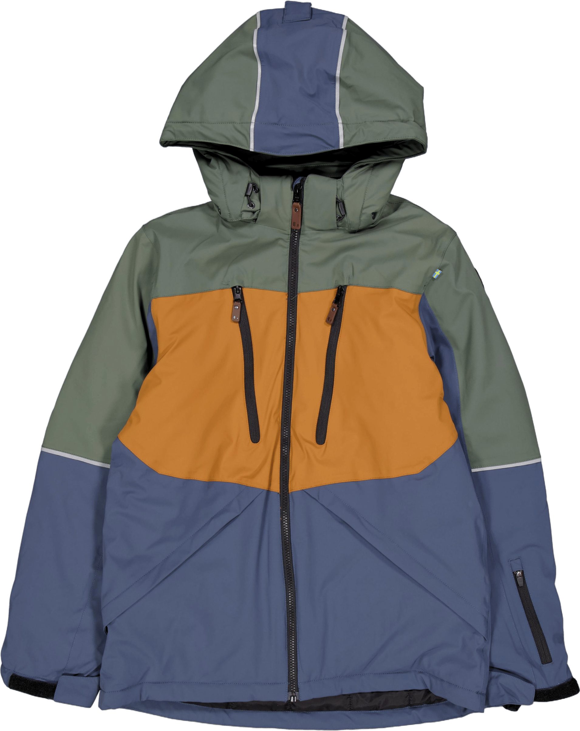 Alpine Winter Jacket Green/blue, Unisex, Apparels, jackets, Multi color, 130