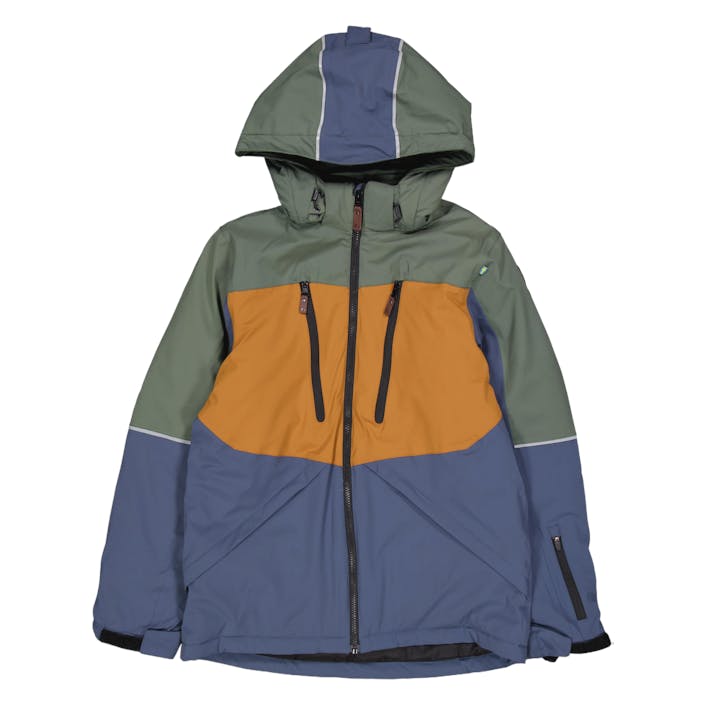 Alpine Winter Jacket Green/blue, Unisex, Apparels, jackets, Multi color, 130