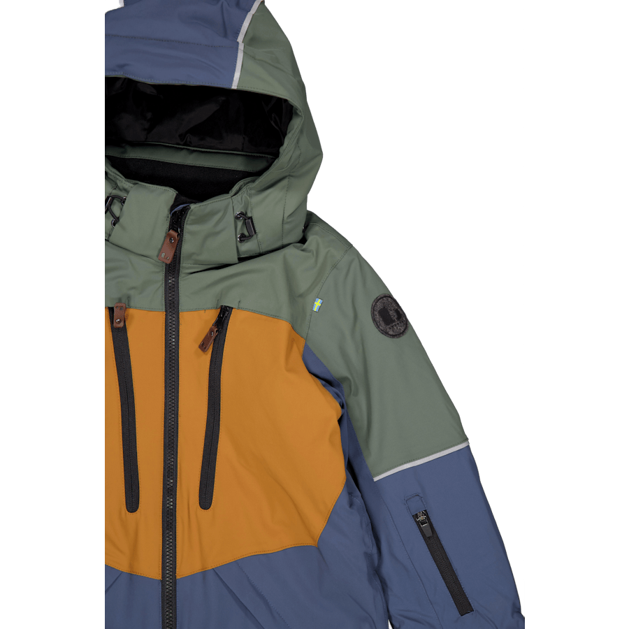 Alpine Winter Overall Green/blue - Bild 3