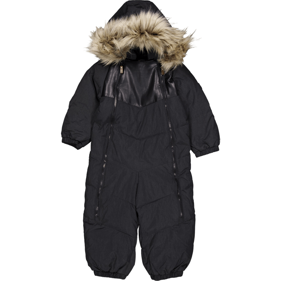 Rocky Winter Baby Overall Black