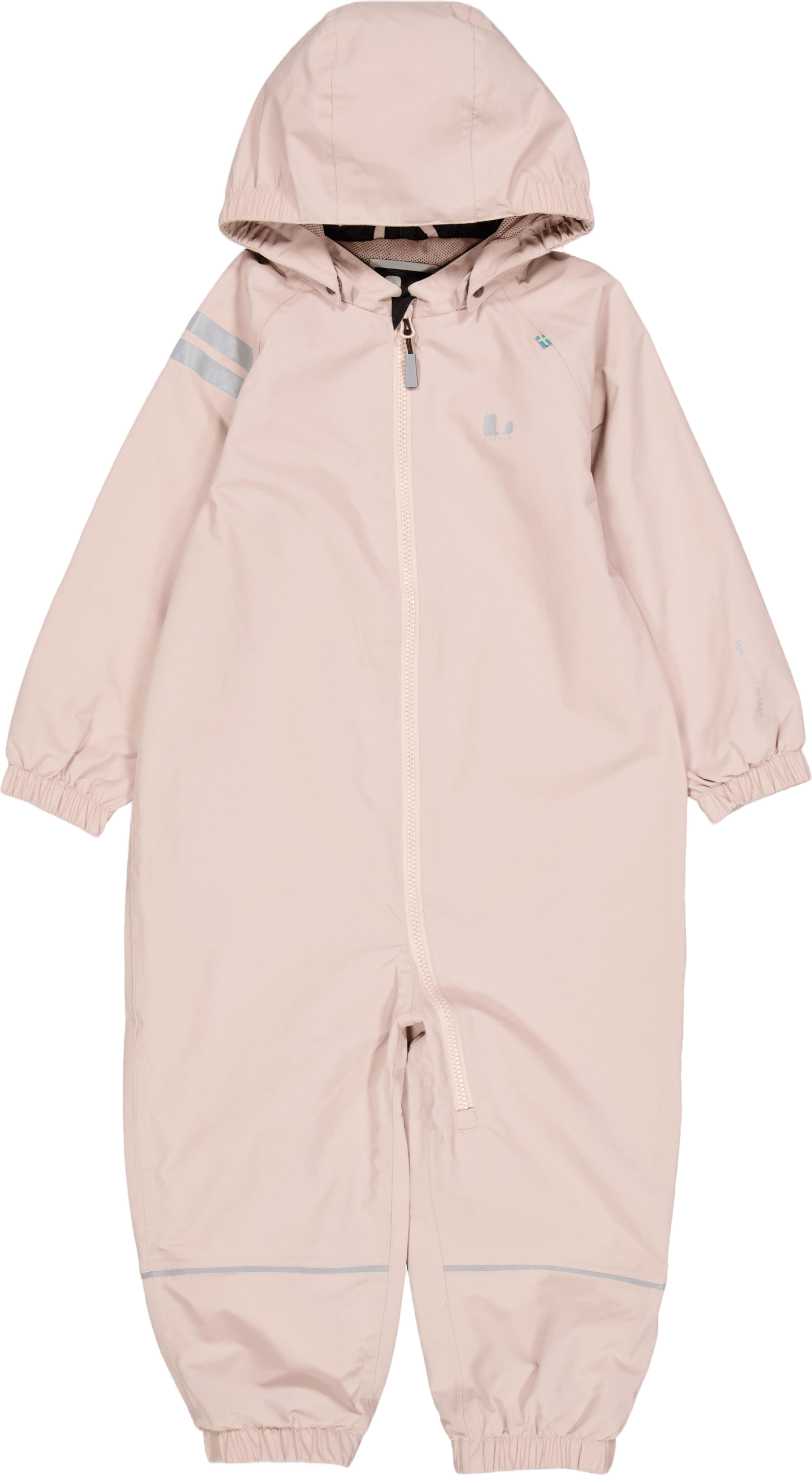 Lingbo Shell Baby Overall Blush, Unisex, Apparels, Tracksuits & Overalls, Pink, 104