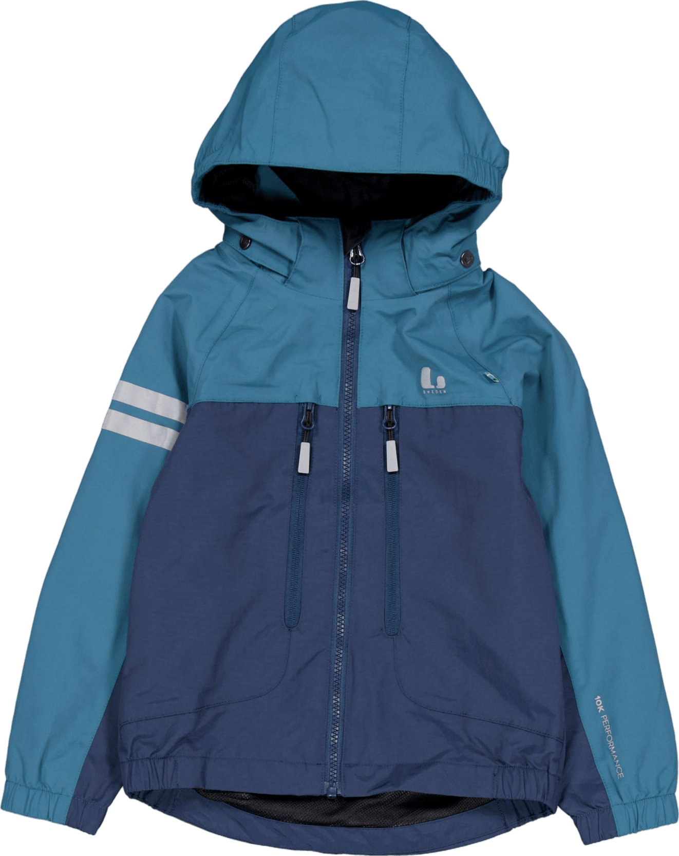 Lingbo Shell Jacket Turquoise/navy, Unisex, Apparels, jackets, Blue, 90