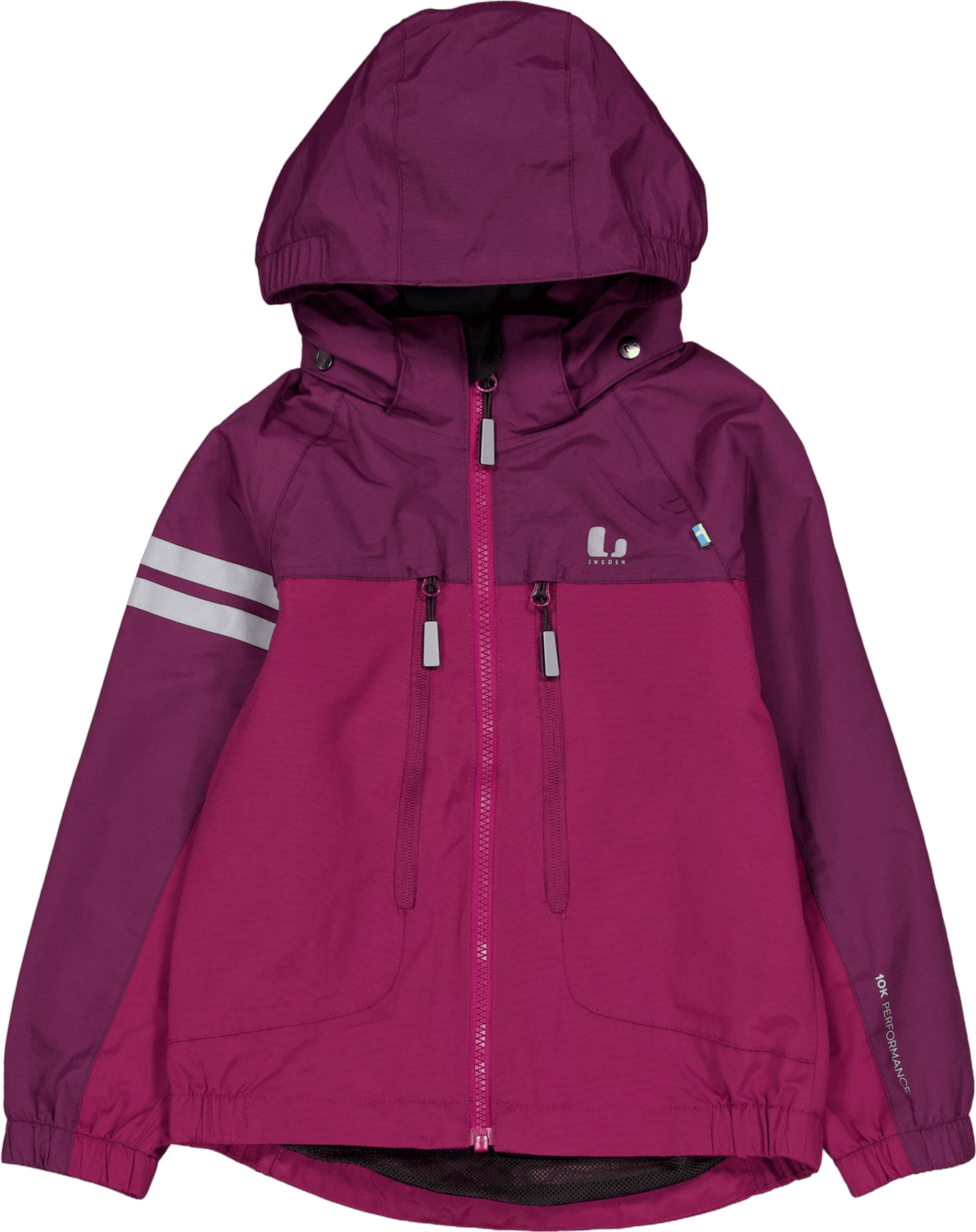 Lingbo Shell Jacket Plum/cerise