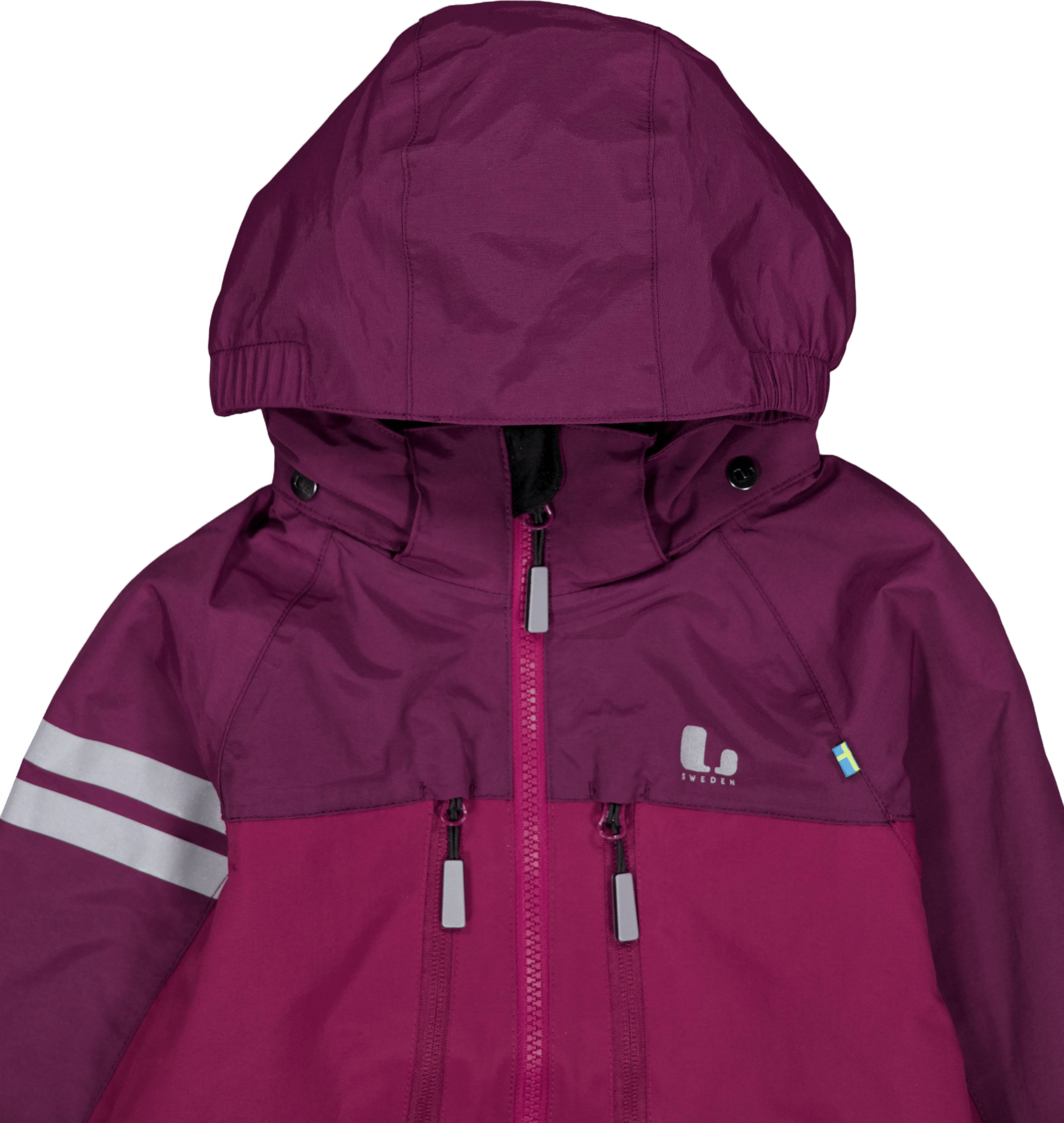 Lingbo Shell Jacket Plum/cerise - Bild 3