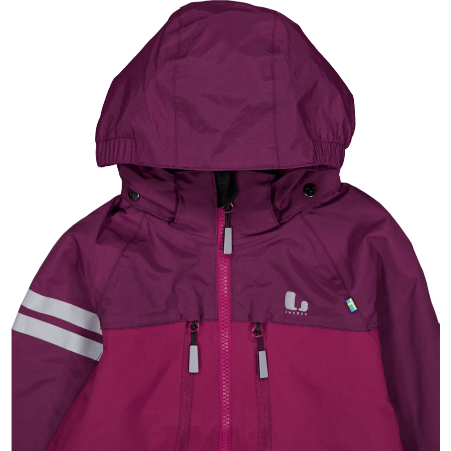 Lingbo Shell Jacket Plum/cerise - Bild 3