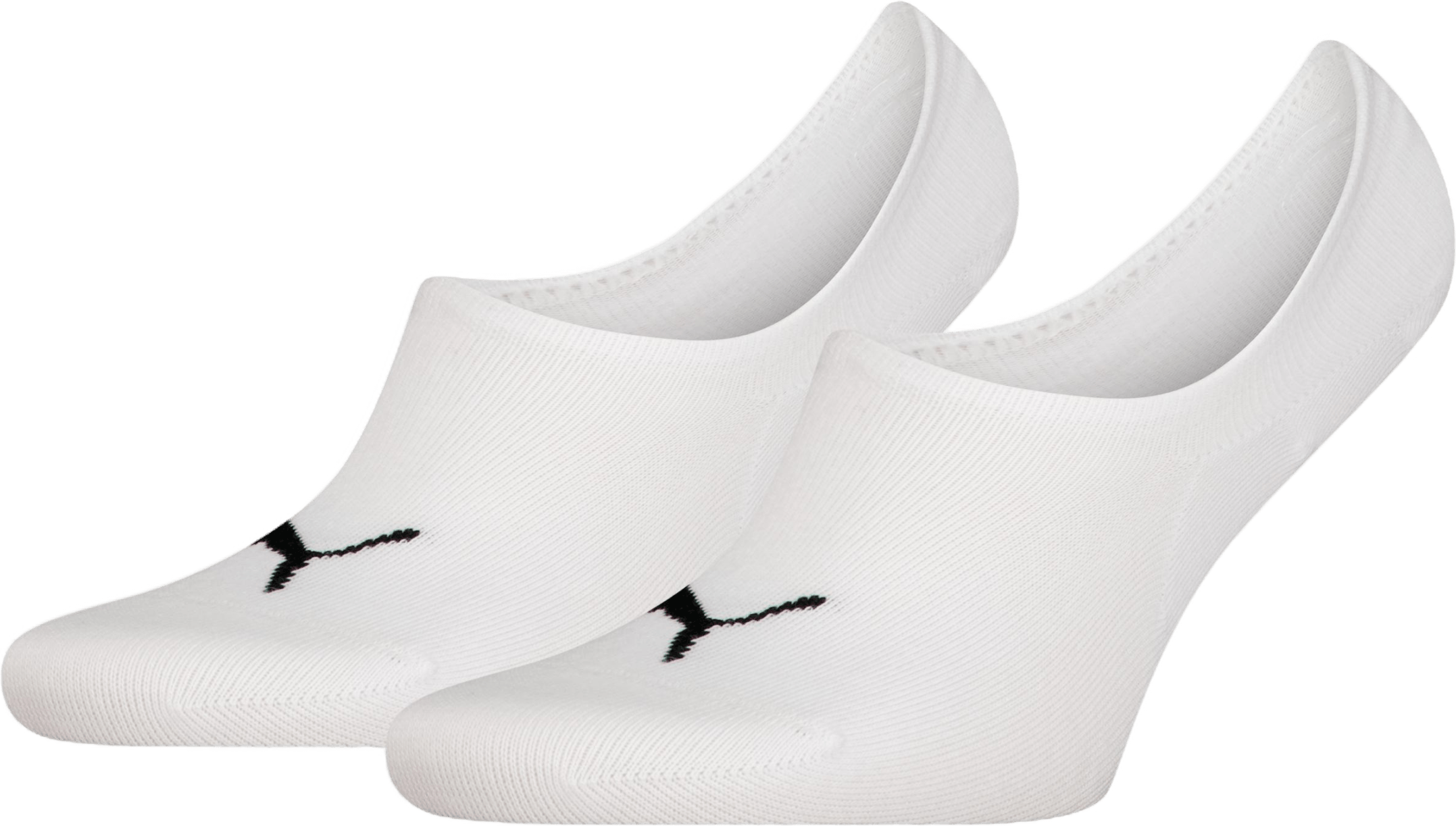 Puma Unisex Footie 2p High Cut White, Unisex, Odevy, Ponožky, Biely, 35-38