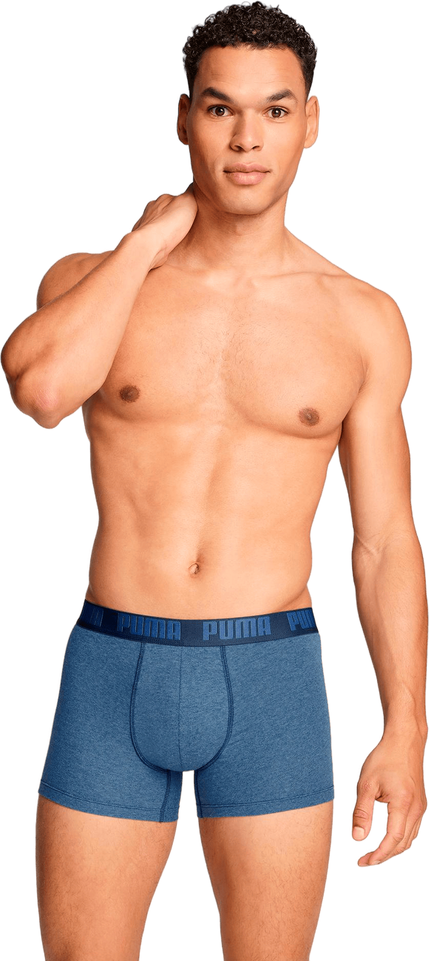 Puma Men Everyday Basic Boxer  Denim, Male, Odevy, Spodná bielizeň, Modrá, XL