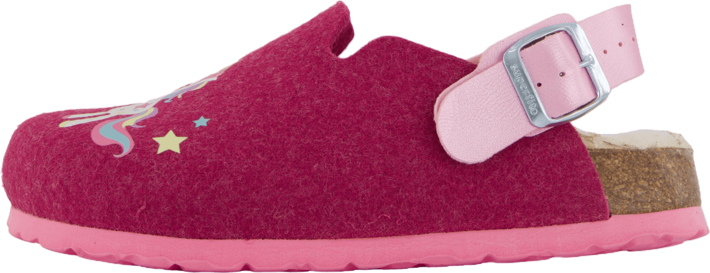 Fussbettpantoffel Pink, Unisex, Scarpe, Sandali e Pantofole, sandali, Rosa, EU 37