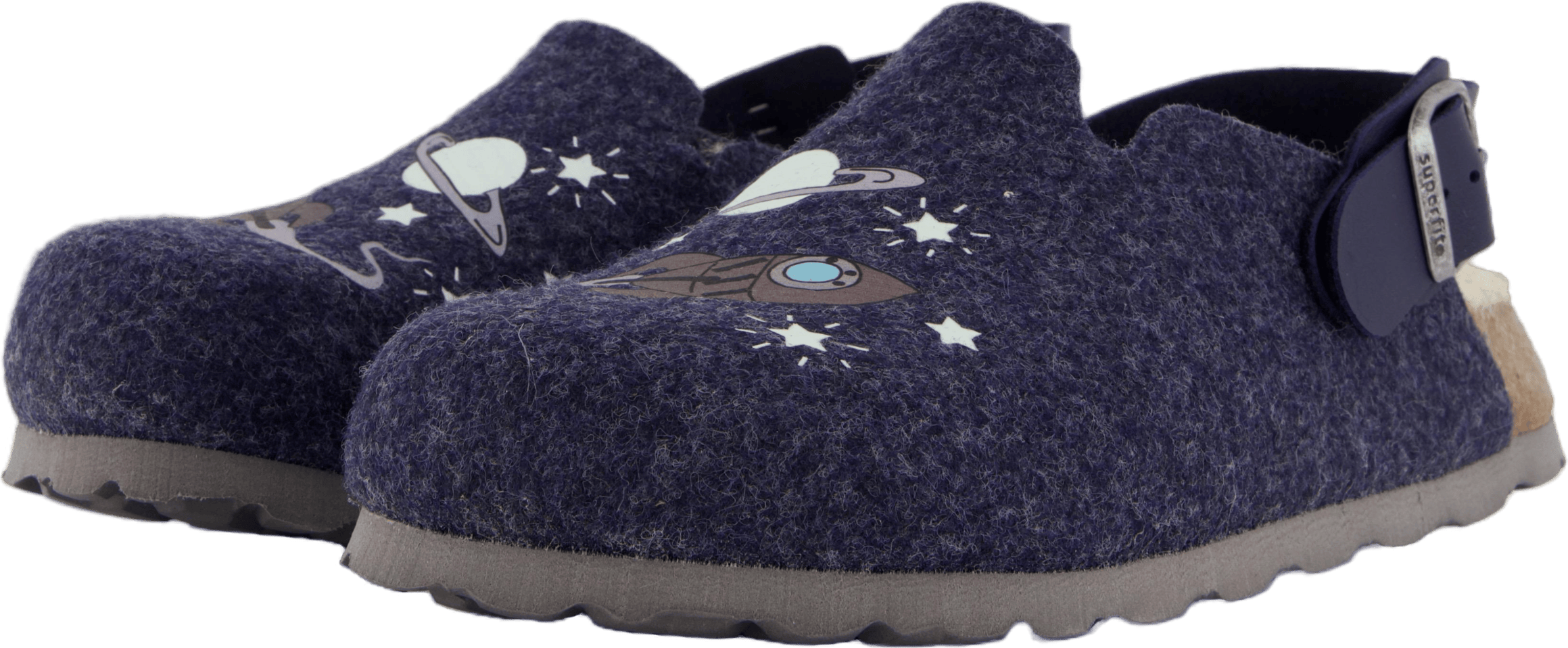 Fussbettpantoffel Blau - Bild 2