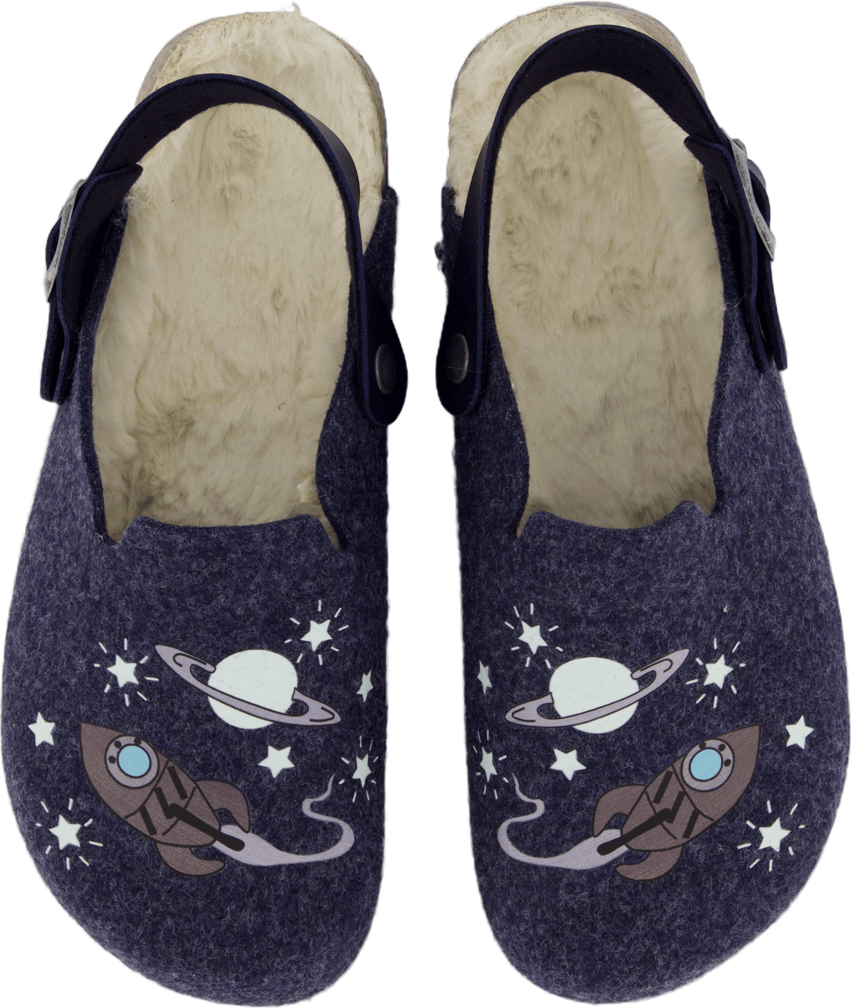 Fussbettpantoffel Blau - Bild 6