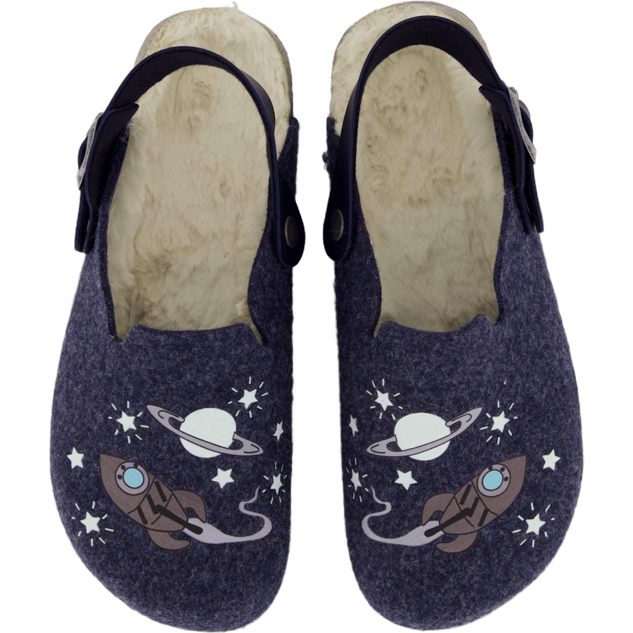 Fussbettpantoffel Blau - Bild 6