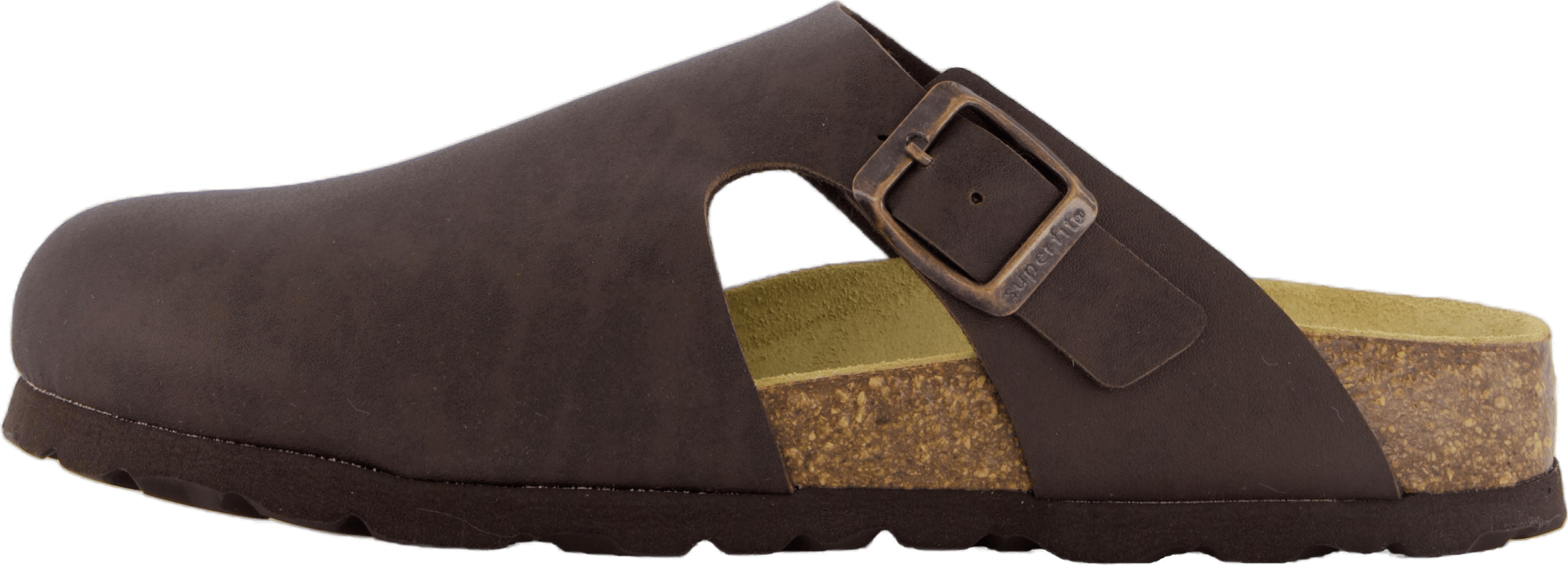 Fussbettpantoffel Braun