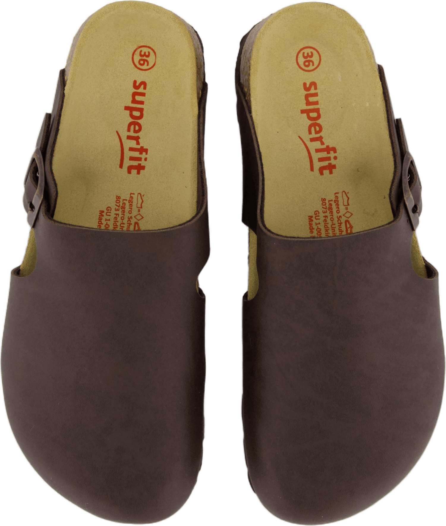 Fussbettpantoffel Braun - Bild 6