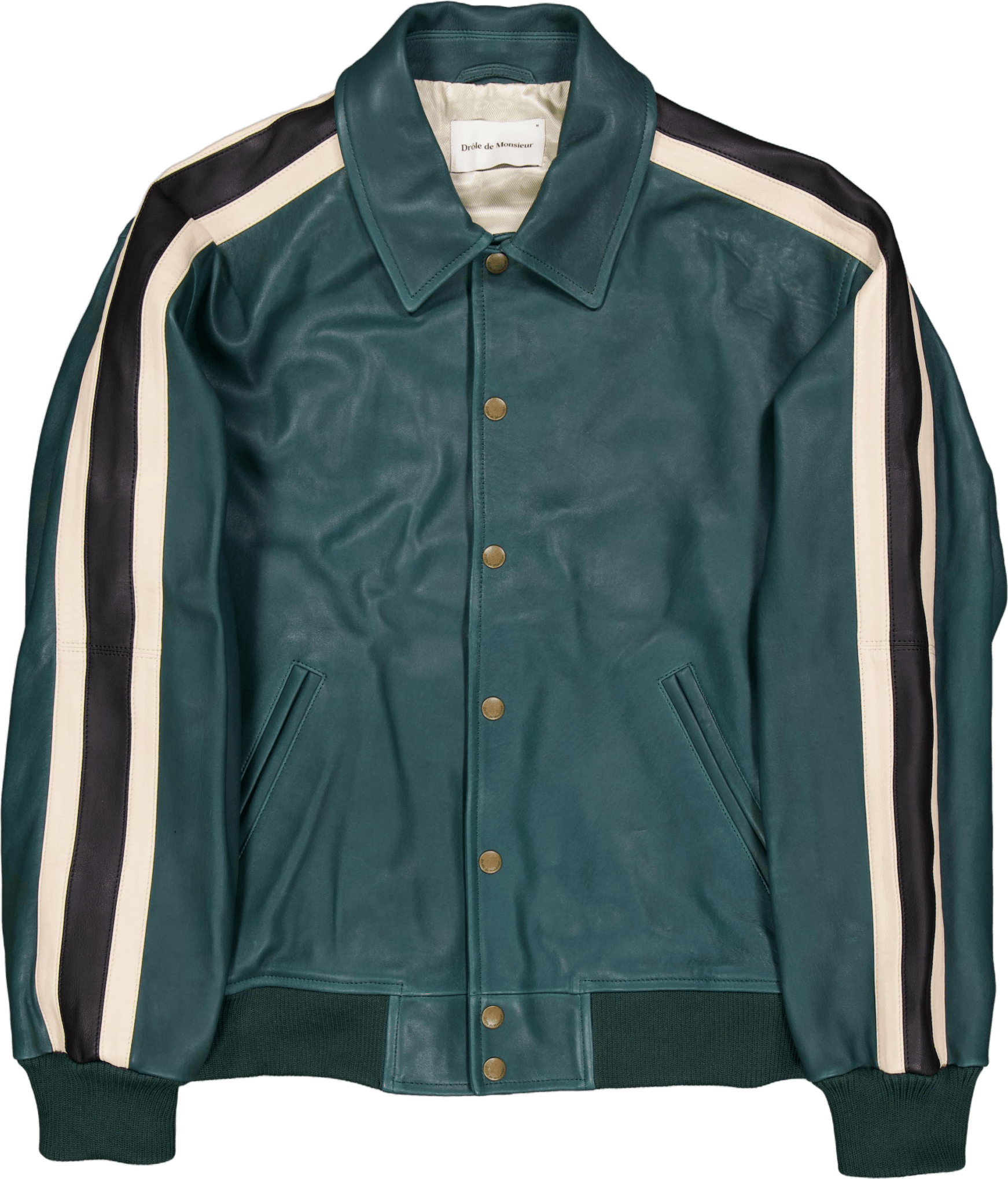 Le Blouson Cuir Forest Green