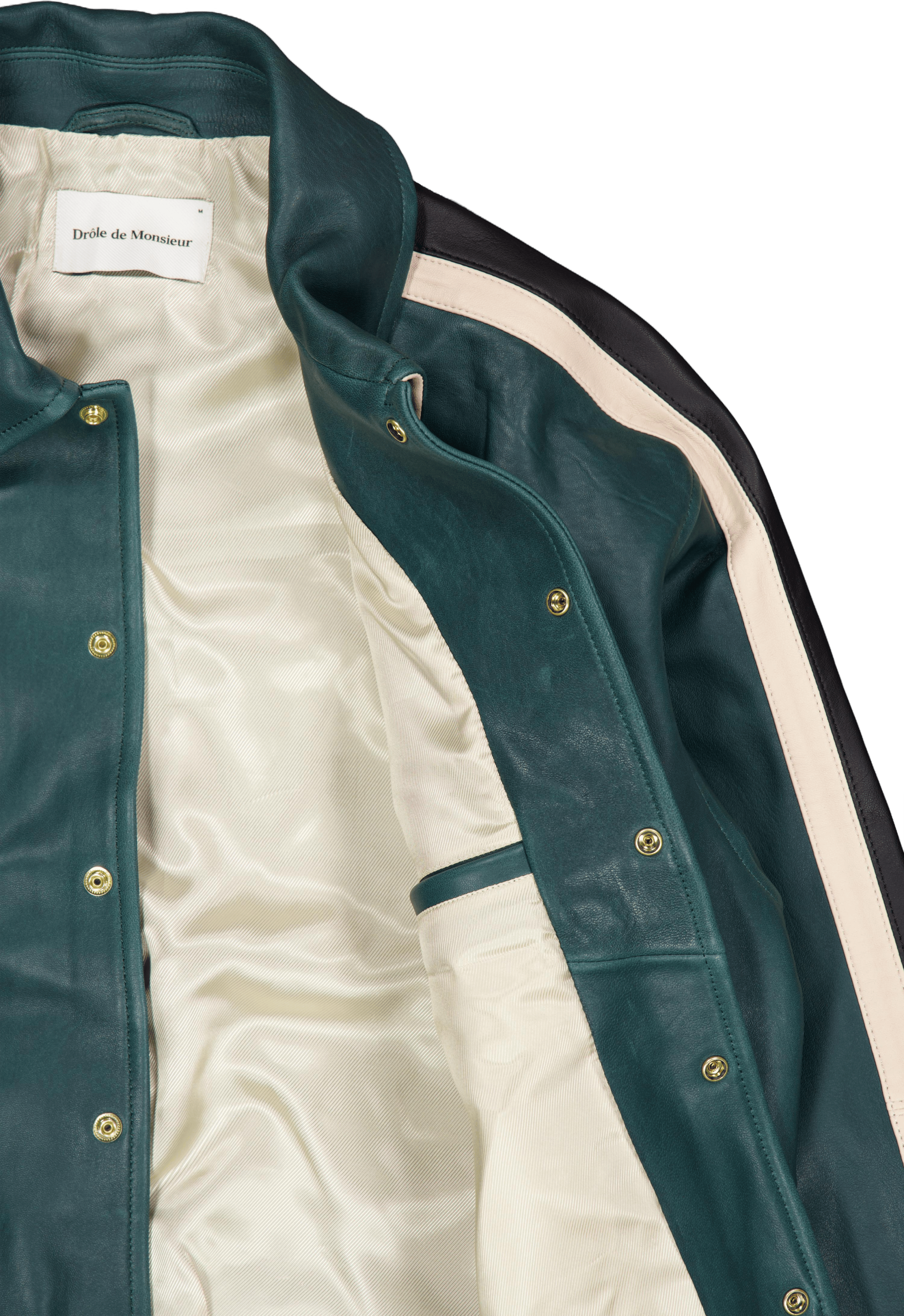 Le Blouson Cuir Forest Green - Bild 5