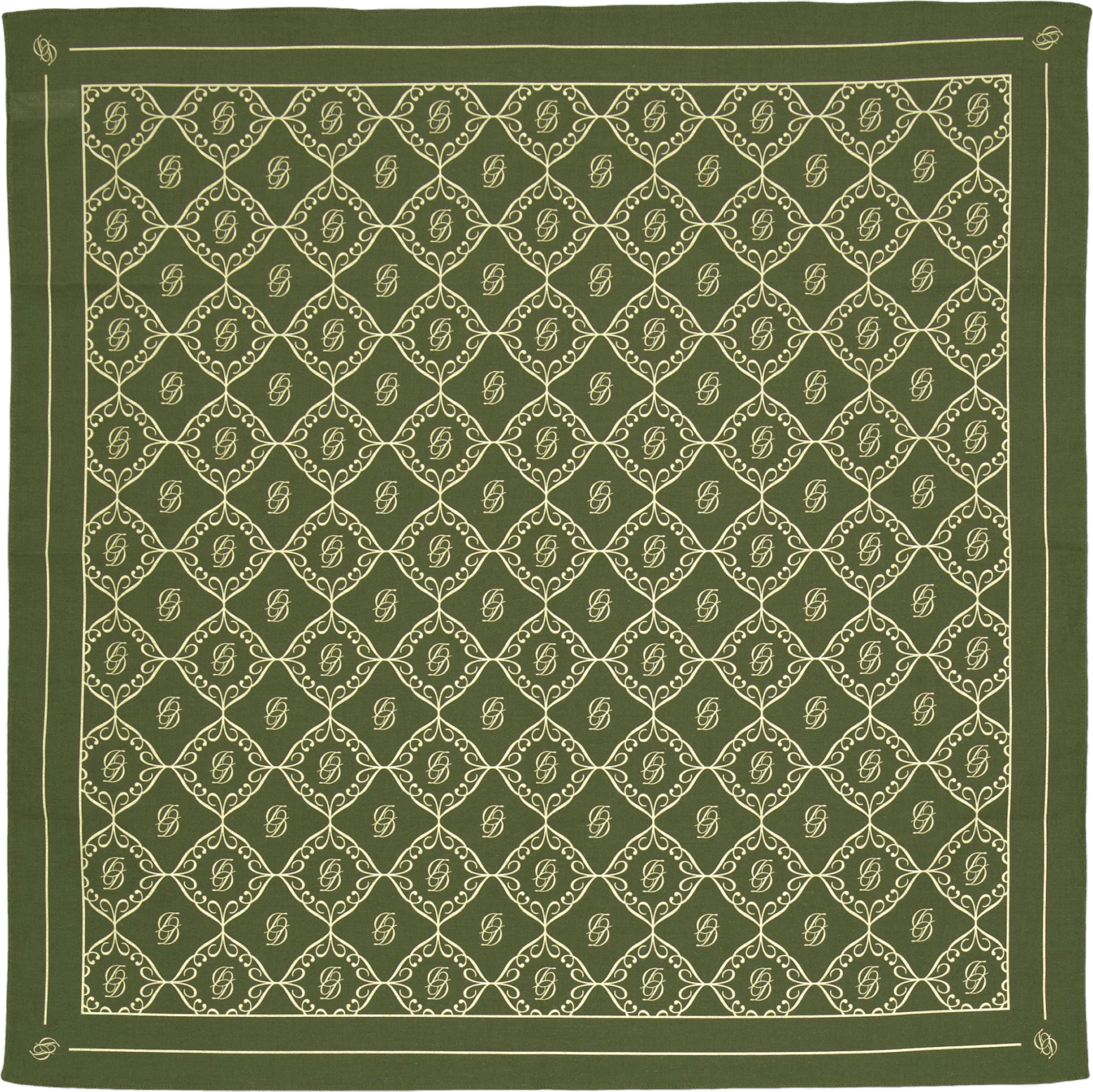 Le Foulard Monogramme Kaki, Male, Klær, annet tilbehør, Lilla, ONESIZE