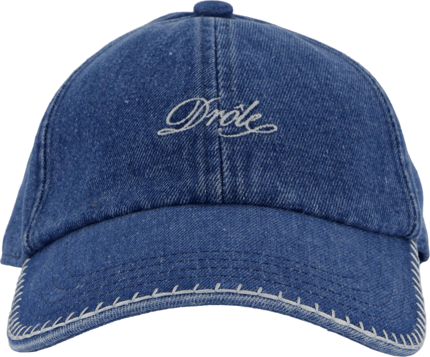 La Casquette Drôle Brodée Stone Wash - Bild 5