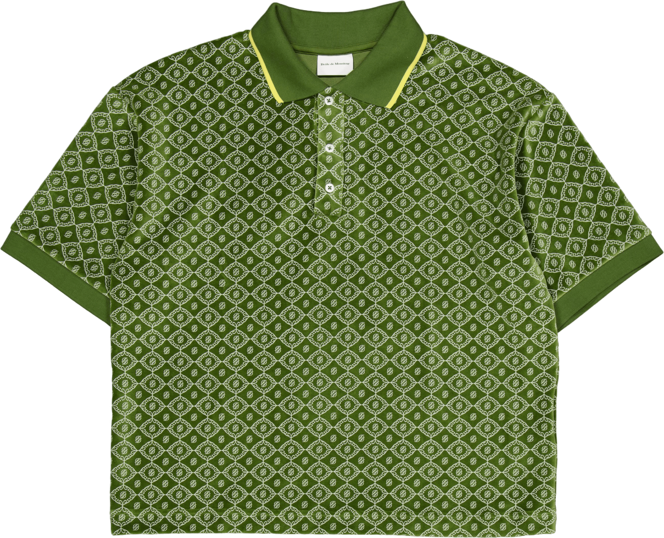 Le Polo Monogramme Green