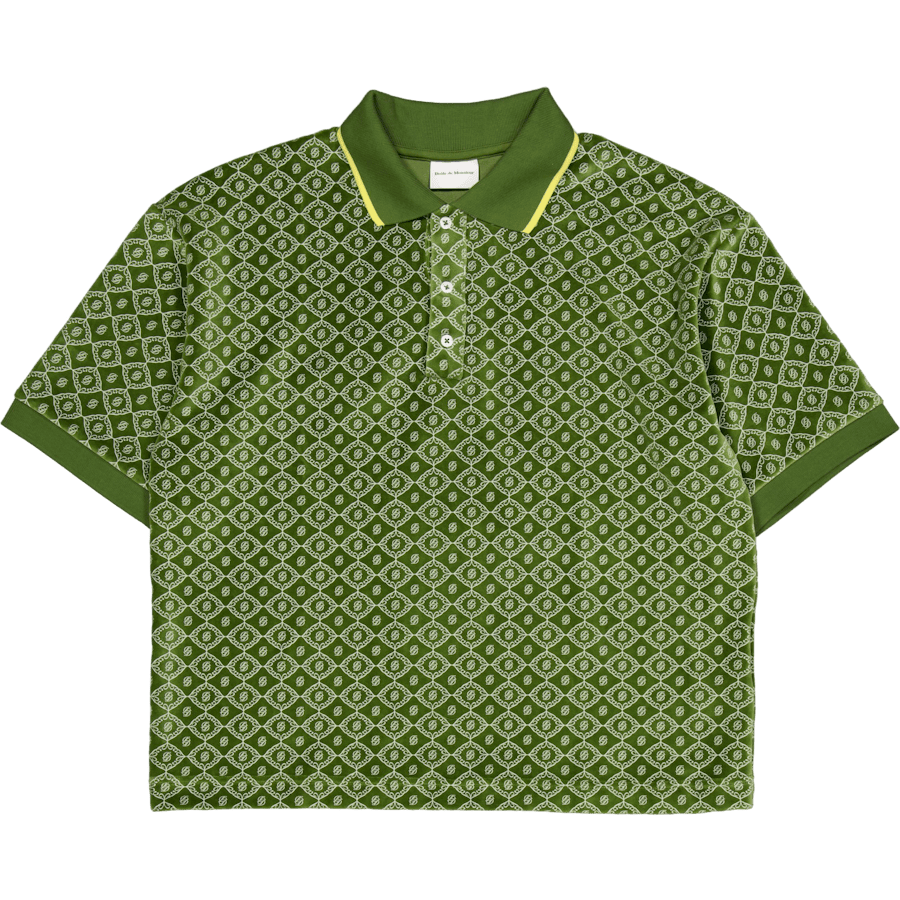 Le Polo Monogramme Green