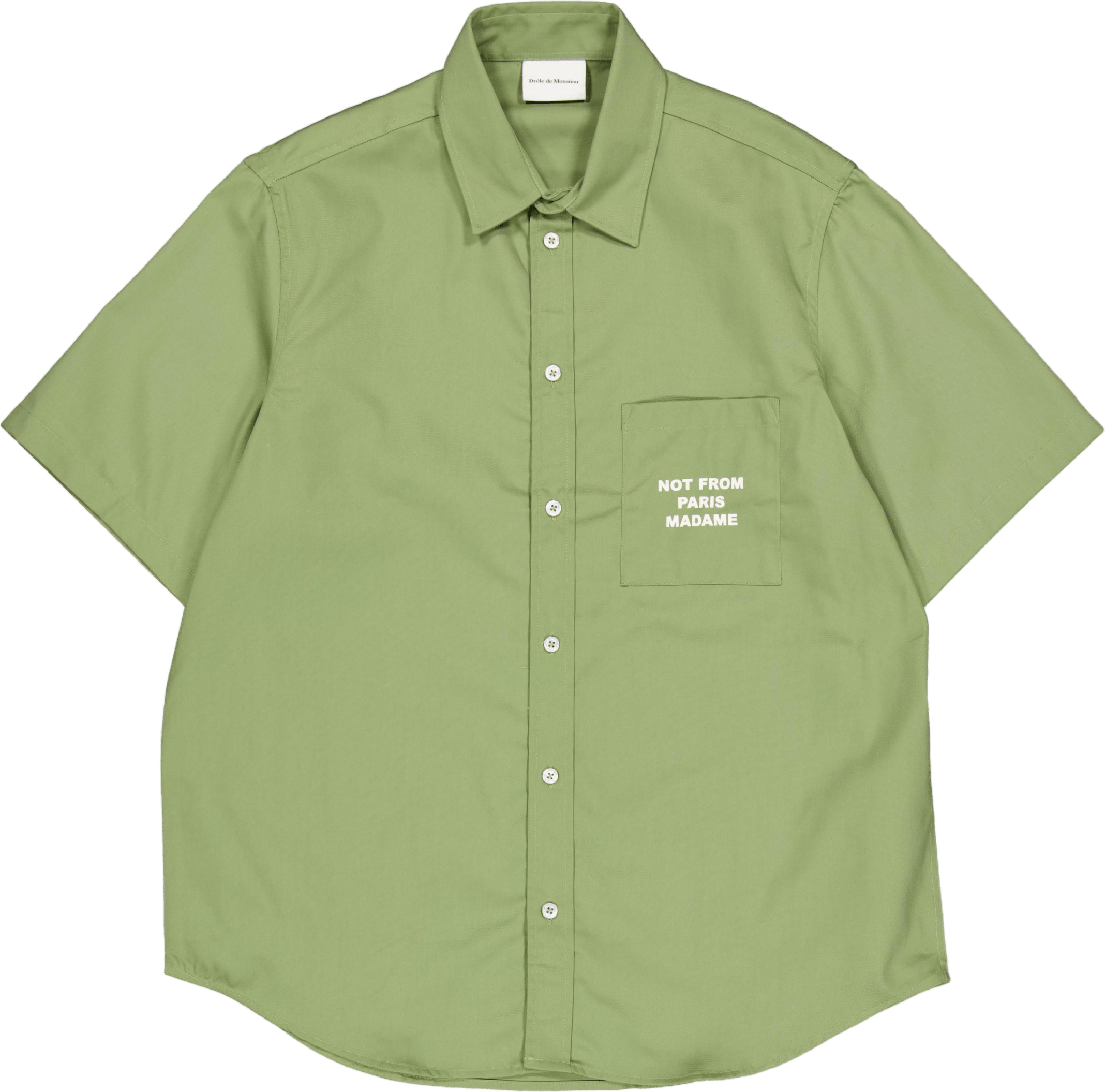 La Chemise Slogan Light Khaki