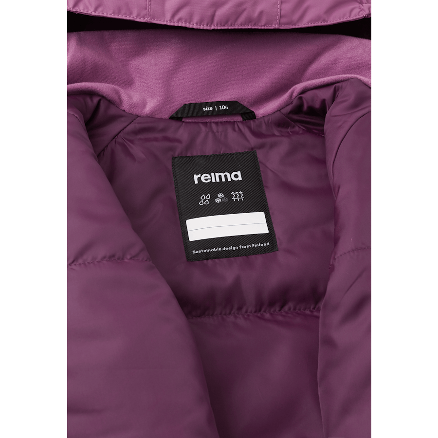 Reimatec winter jacket Raisio Red Violet - Bild 4