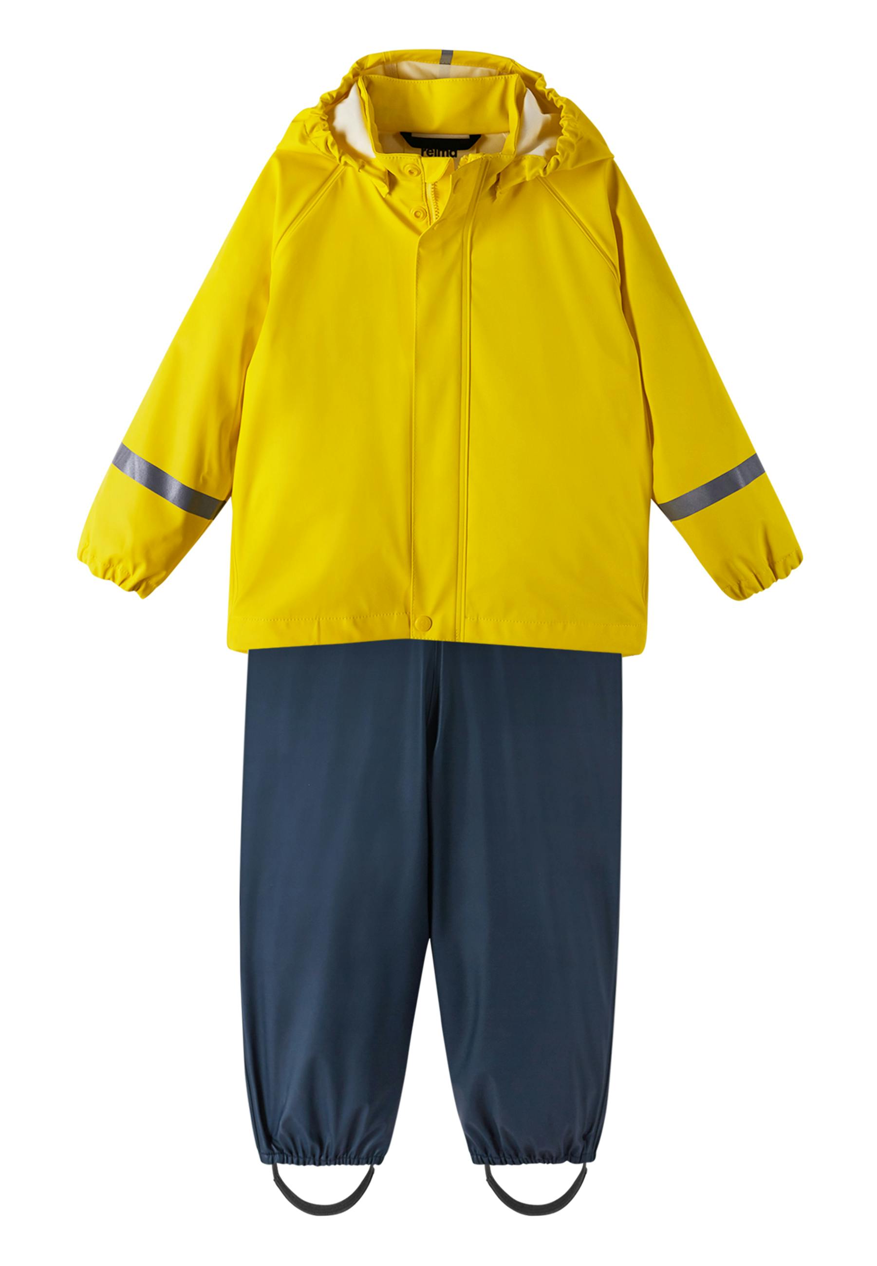 Rain outfit Tihku Yellow, Unisex, Abbigliamento, giacche, Giallo, 116