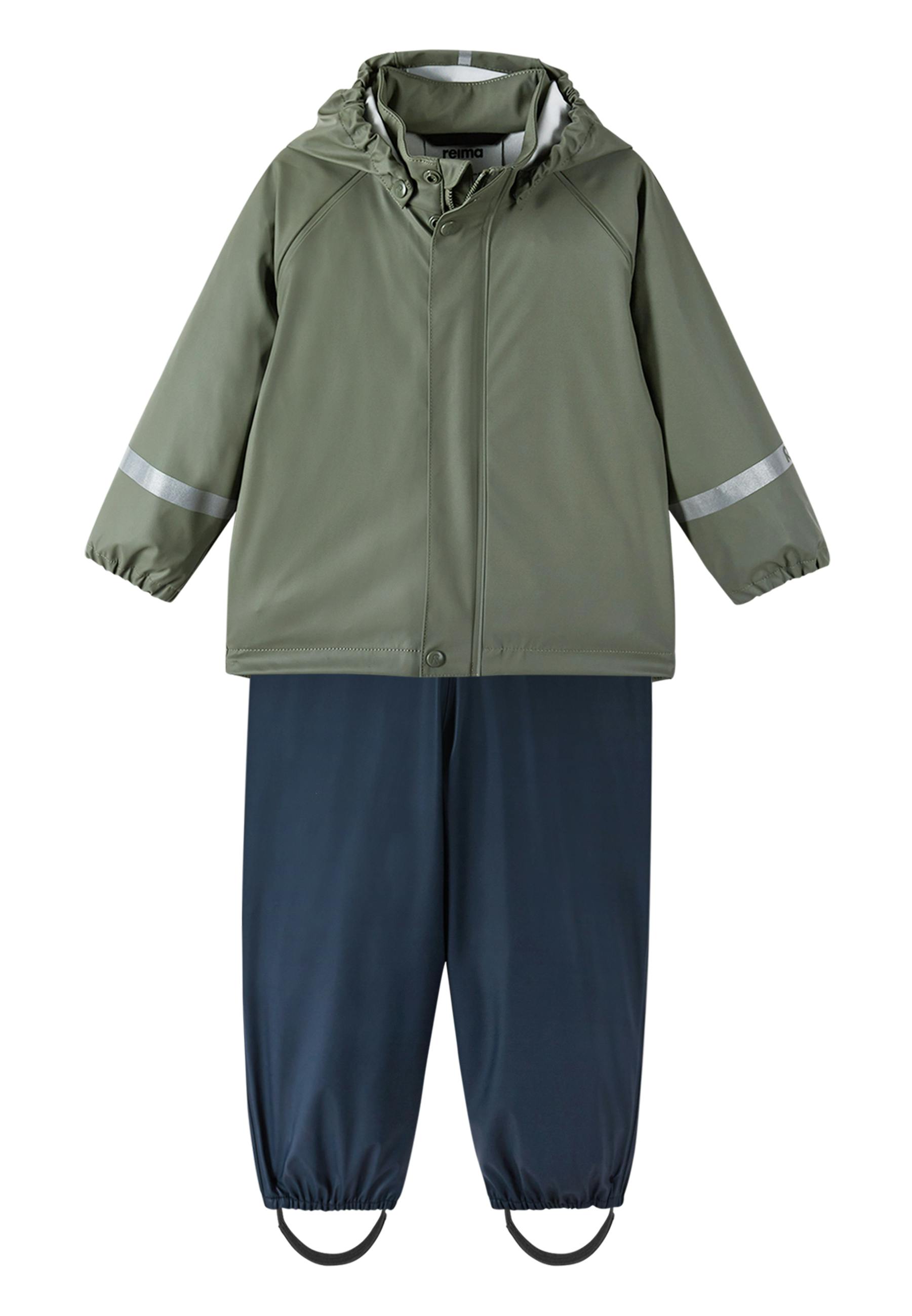 Rain outfit Tihku Greyish green, Unisex, Apparels, jackets, Multi color, 80