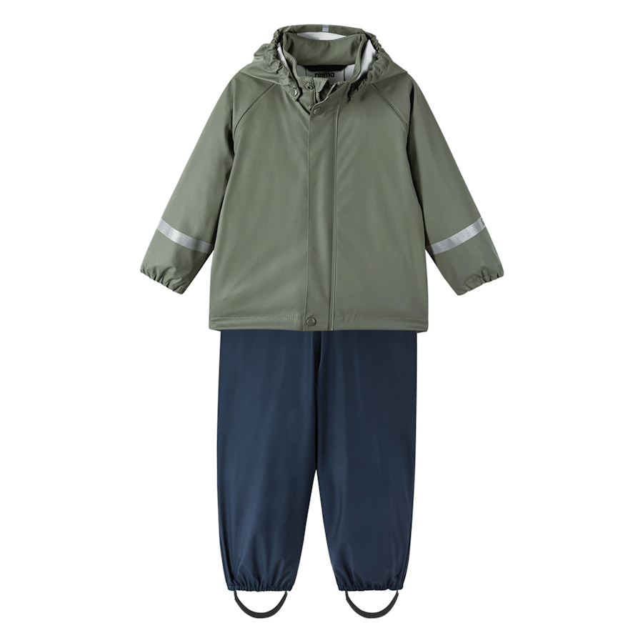 Rain outfit Tihku Greyish green
