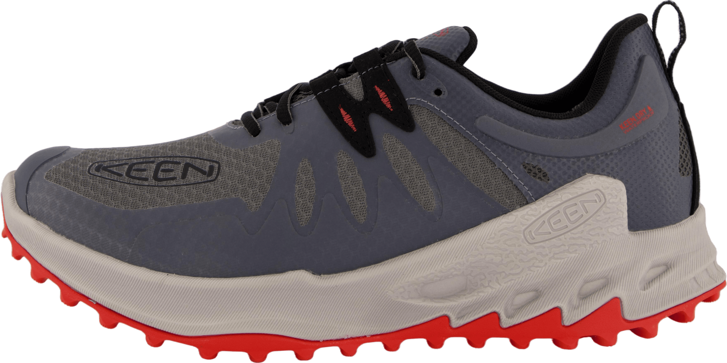 Ke Zionic Wp M-steel Grey-popp Steel Grey-poppy Red
