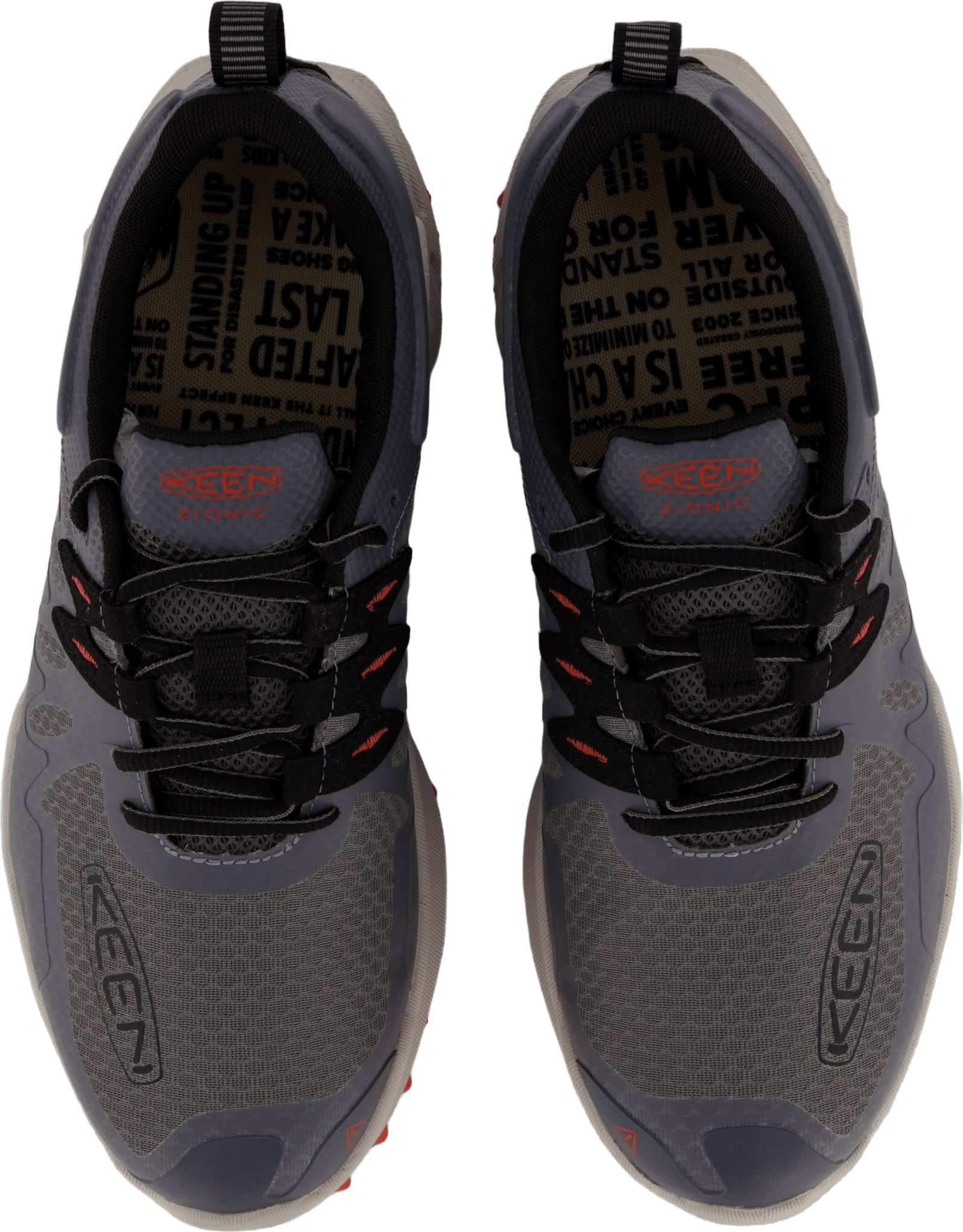 Ke Zionic Wp M-steel Grey-popp Steel Grey-poppy Red - Bild 6