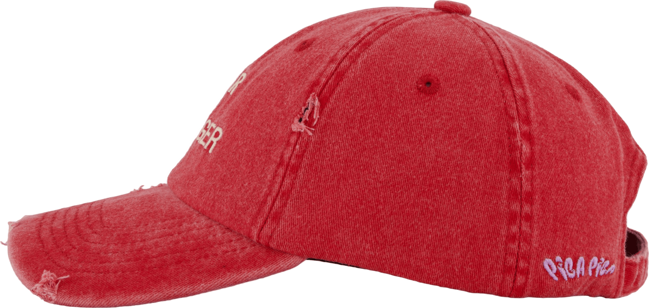 Disco Manager Vintage Dad Cap Washed Red - Bild 2