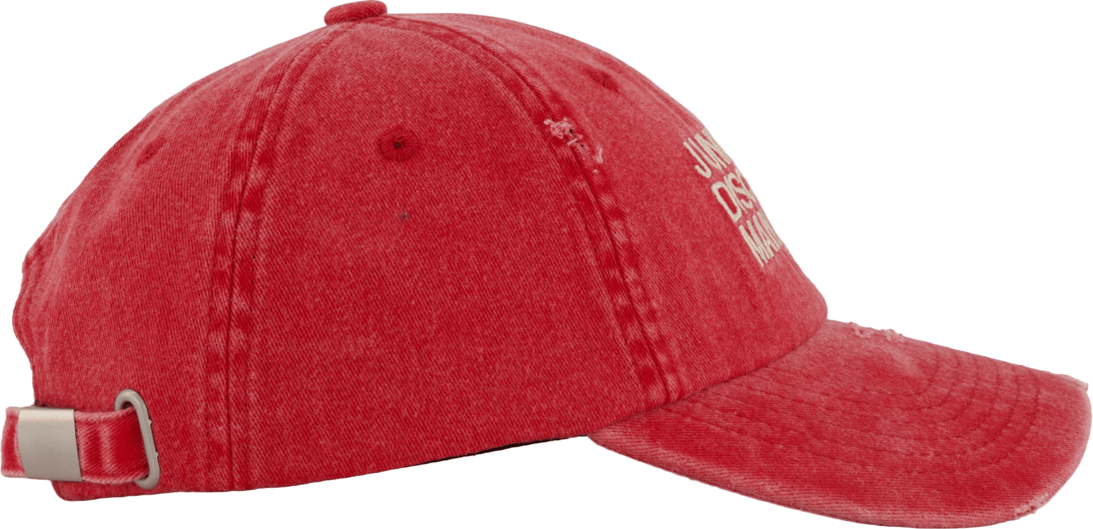 Disco Manager Vintage Dad Cap Washed Red - Bild 4