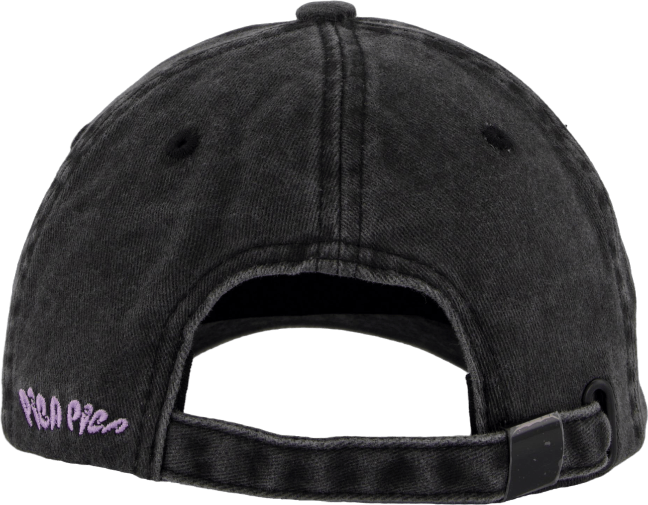 Pica Pica No 1 Dad Cap Washed Black - Bild 3