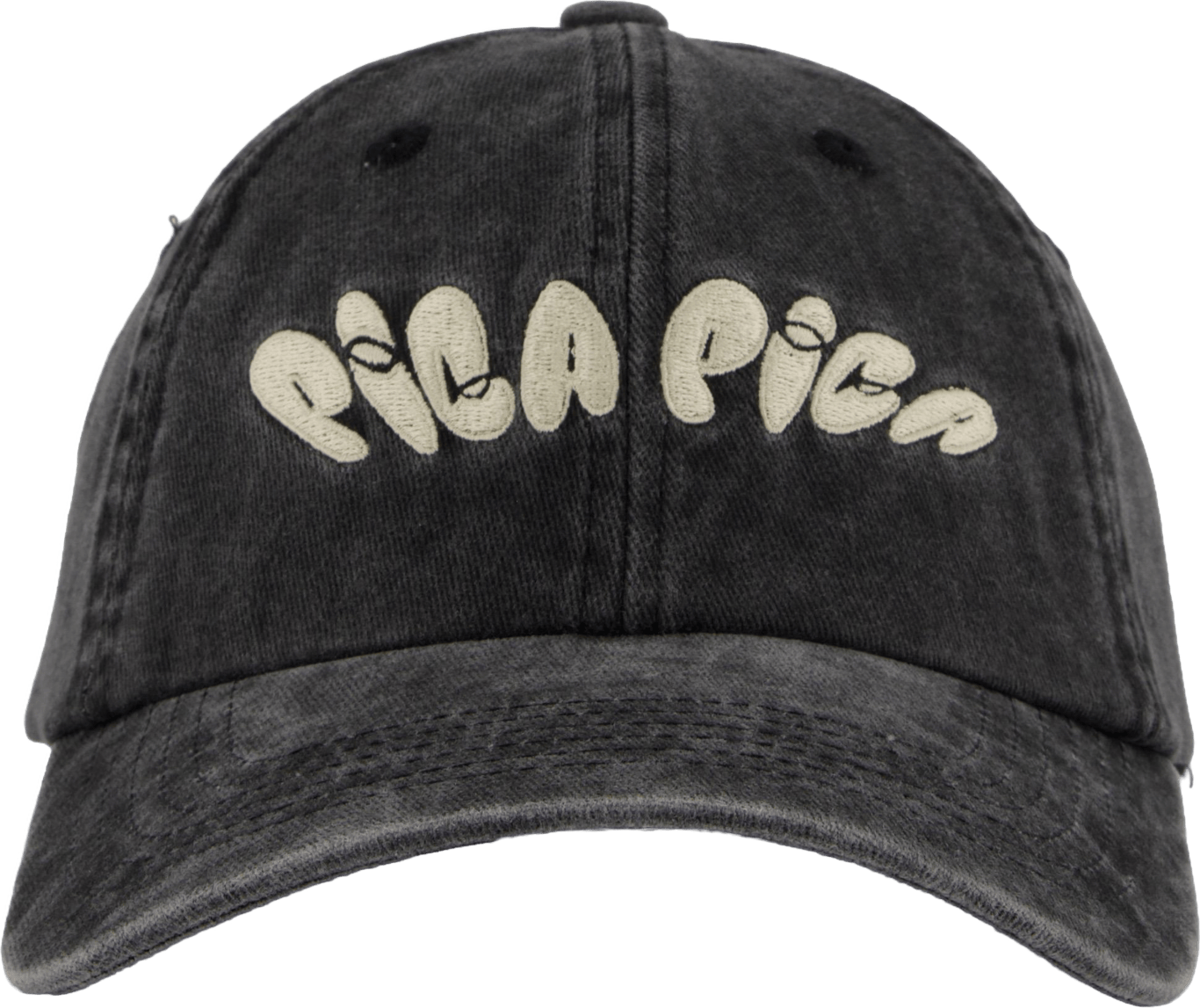 Pica Pica No 1 Dad Cap Washed Black - Bild 5