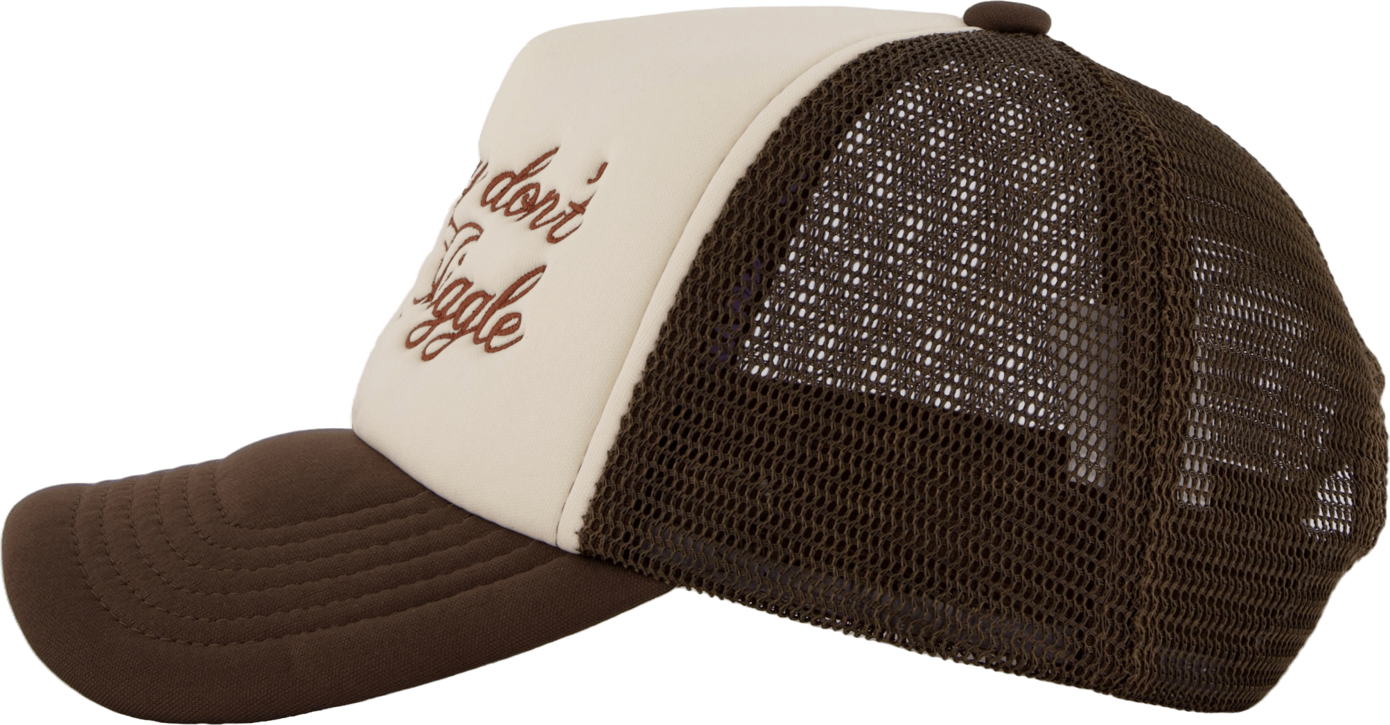 Jiggle Jiggle Trucker Cap Cappuccino Brown - Bild 2