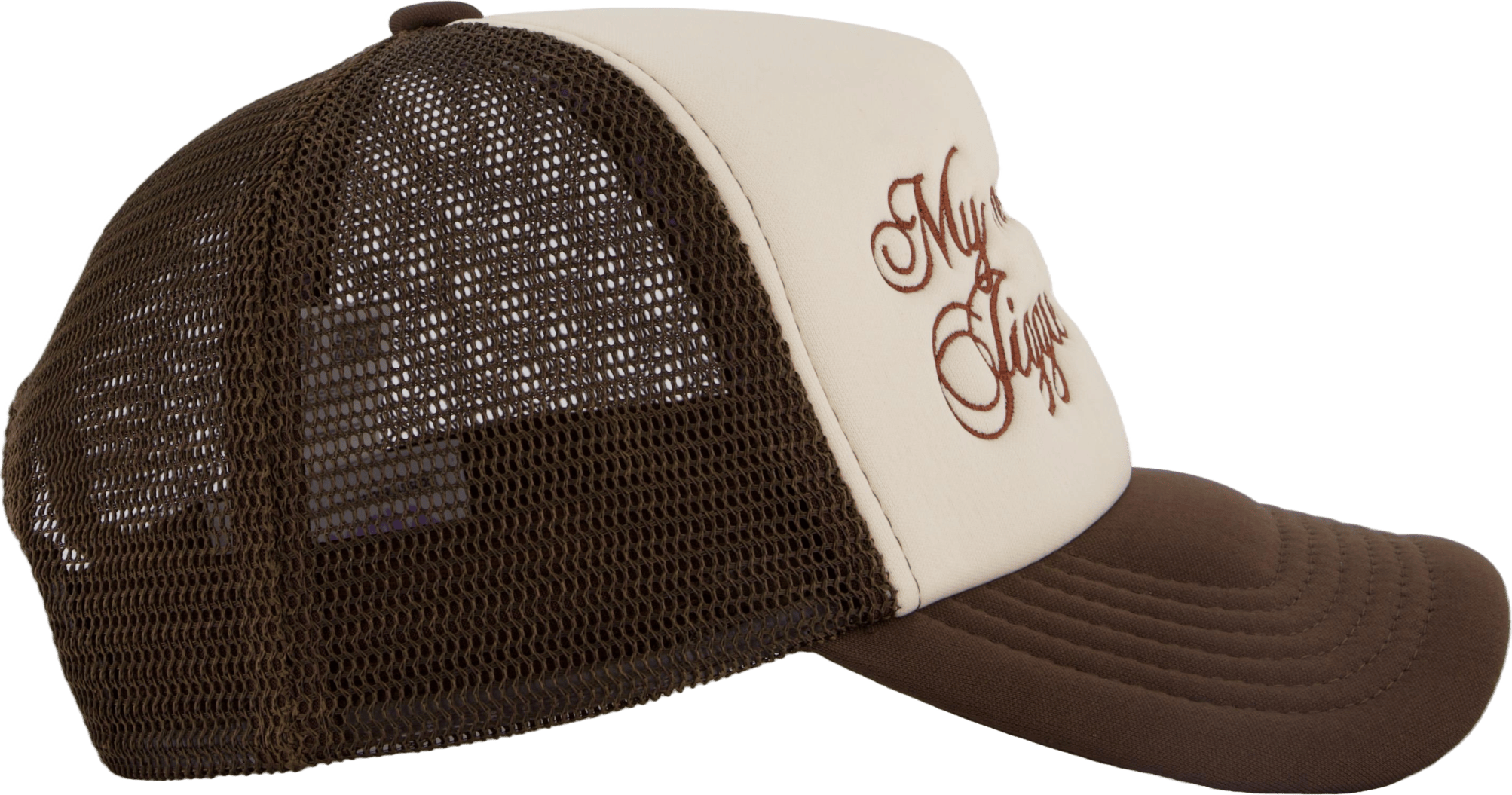 Jiggle Jiggle Trucker Cap Cappuccino Brown - Bild 4